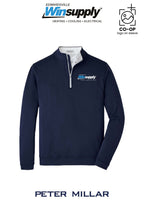 Peter Millar Mens Perth Performance Quarter-Zip - Edwardsville Winsupply