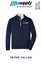 Peter Millar Mens Perth Performance Quarter-Zip - Winsupply Virginia Beach VA