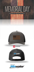 MEMORIAL DAY Richardson 112FP Five-Panel Trucker - Winwater Cape Cod