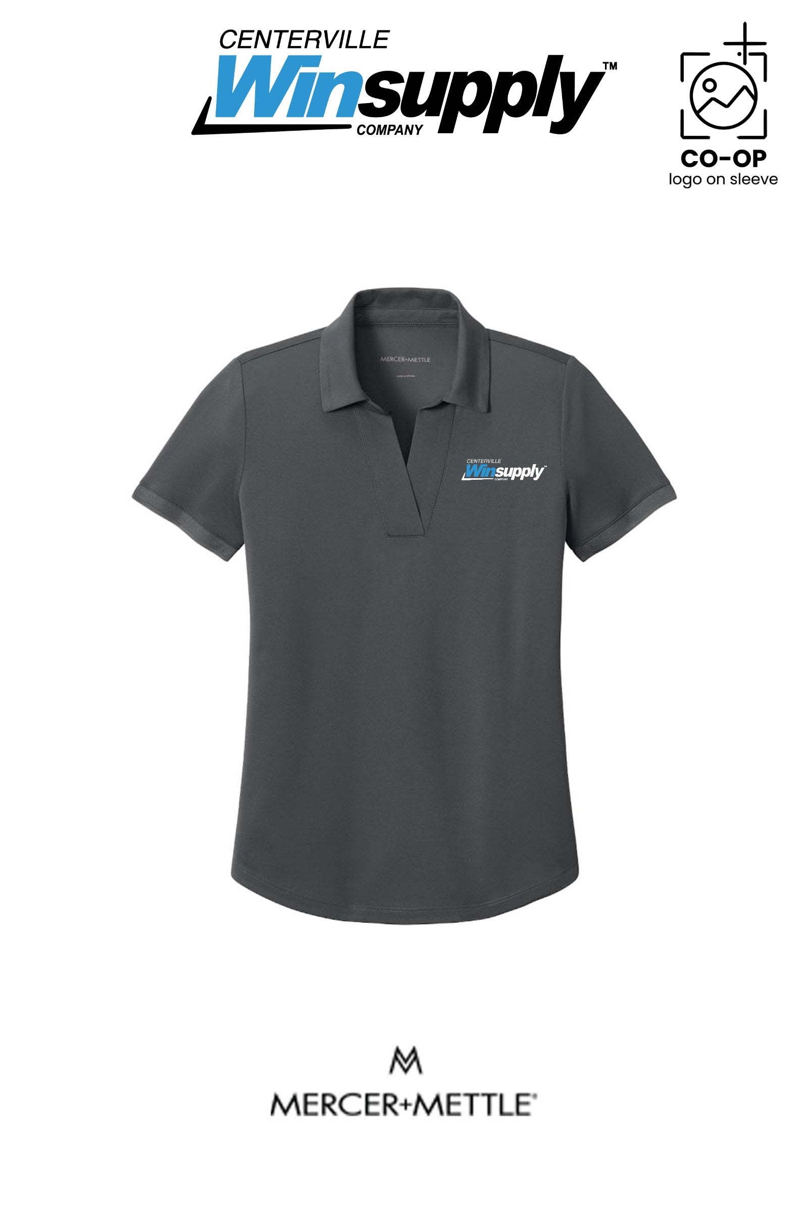 Mercer+Mettle® Women’s Everyday Performance Polo - Winsupply Centerville OH