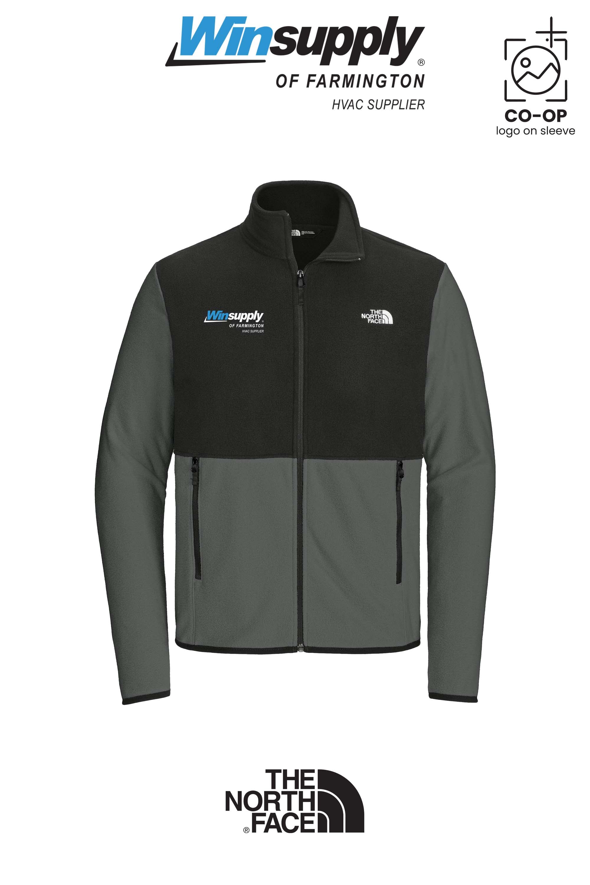 The North Face® Glacier Full-Zip Fleece Jacket - Winsupply of Farmington