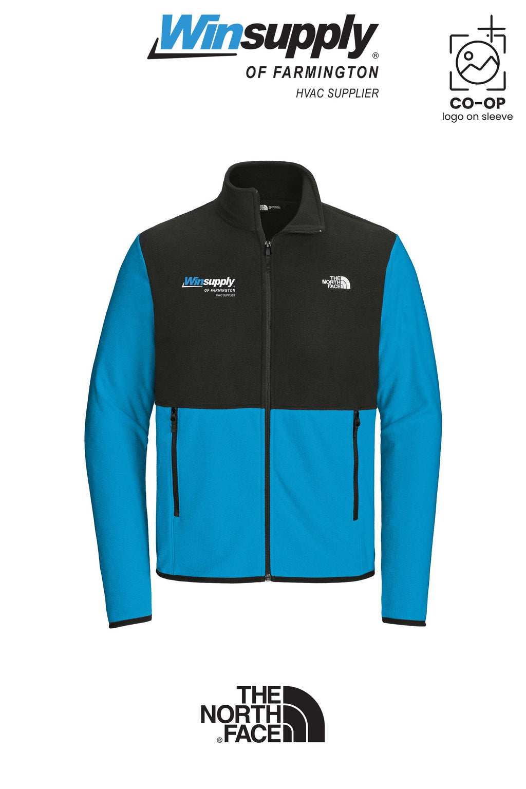 The North Face® Glacier Full-Zip Fleece Jacket - Winsupply of Farmington