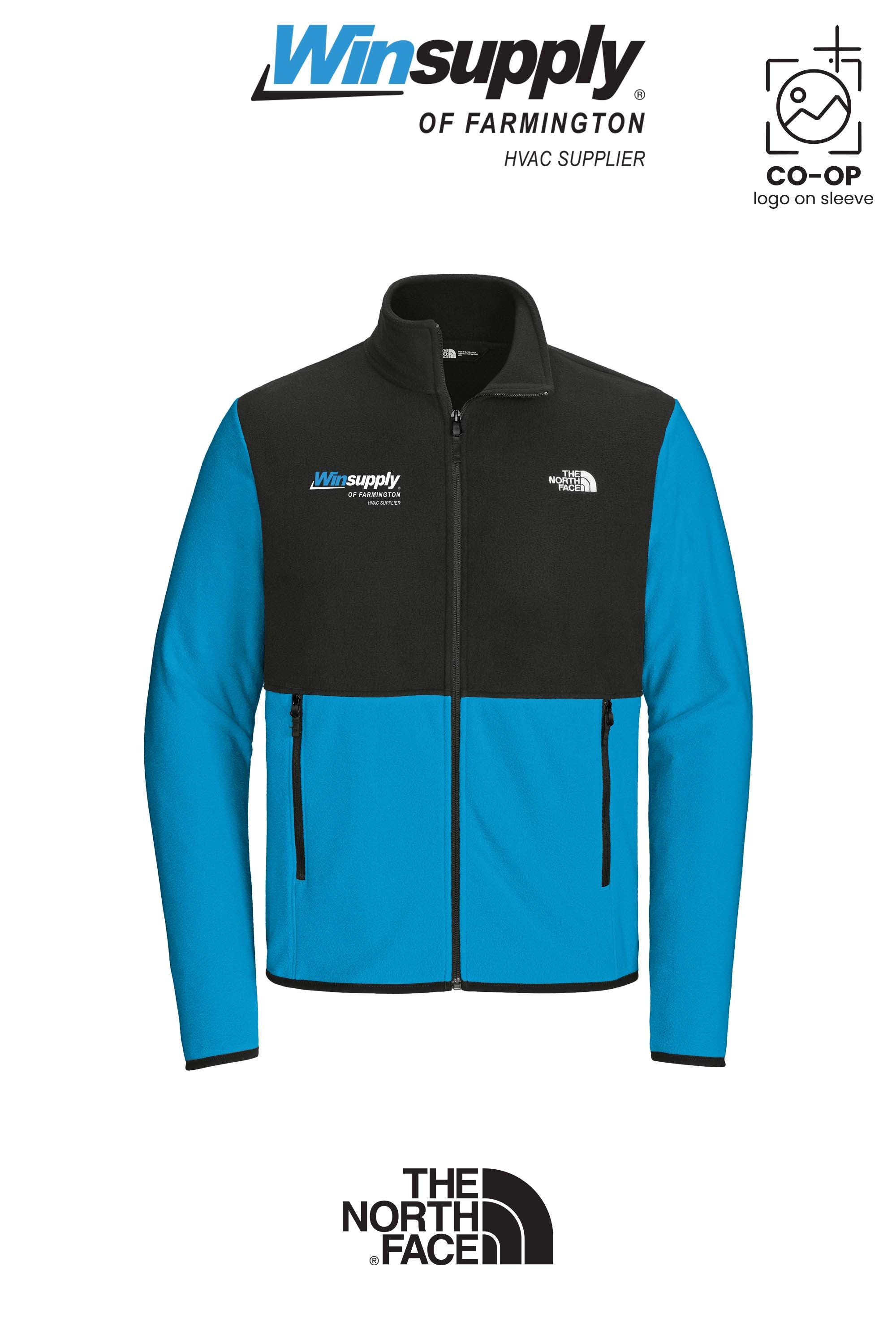 The North Face® Glacier Full-Zip Fleece Jacket - Winsupply of Farmington
