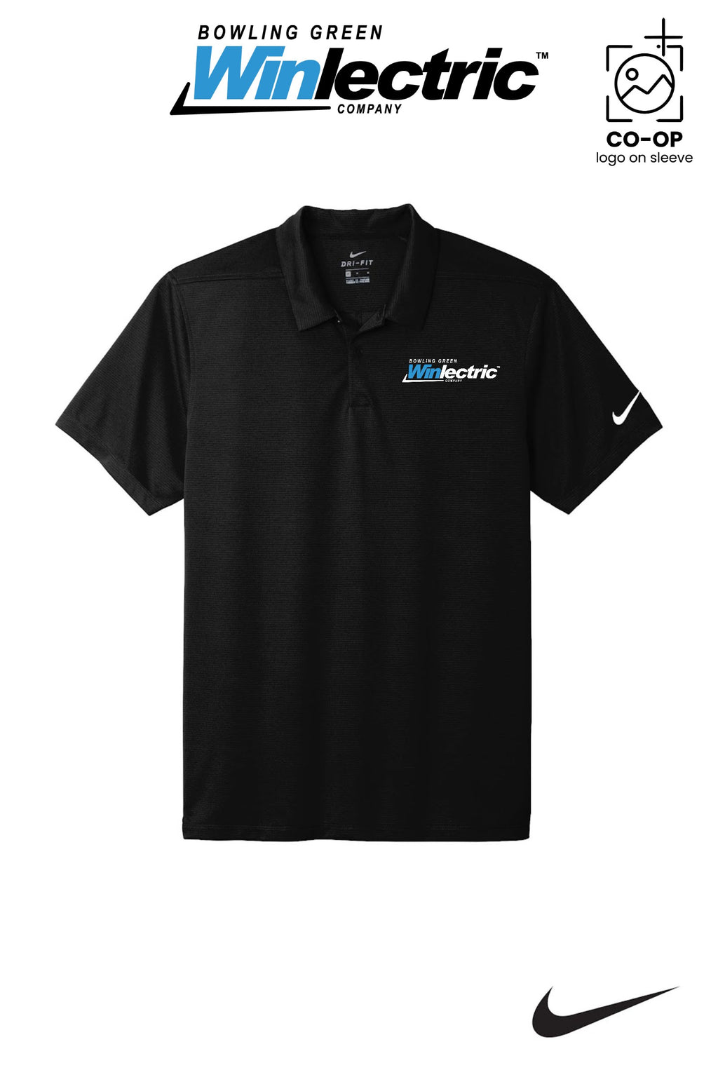 Nike Dry Essential Solid Polo - Bowling Green Winlectric