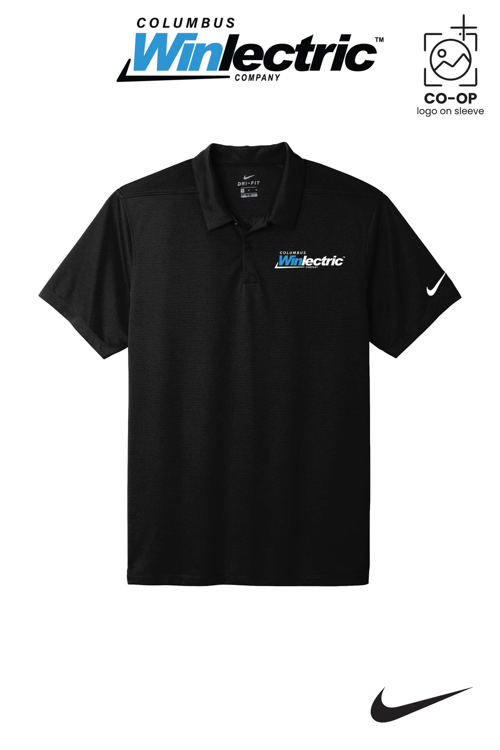 Nike Dry Essential Solid Polo - Columbus Winlectric