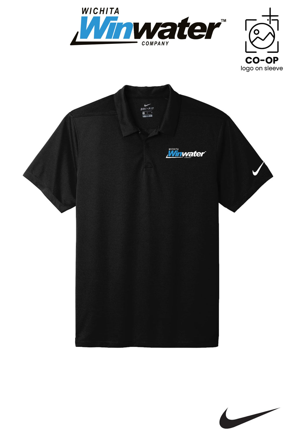 Nike Dry Essential Solid Polo - Wichita Winwater