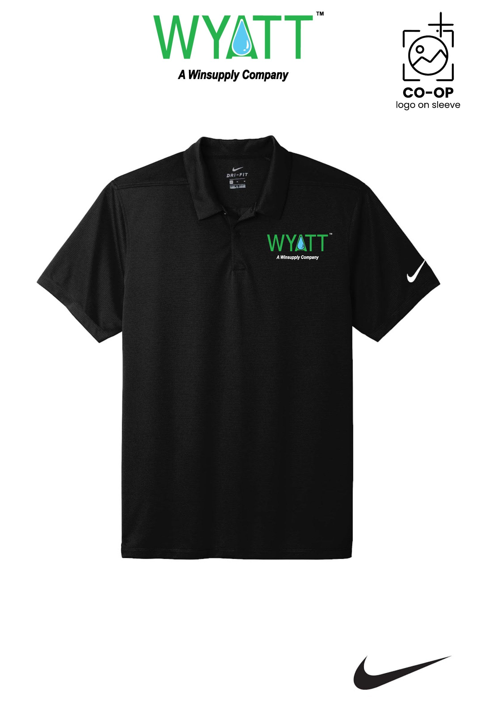 Nike Dry Essential Solid Polo - Wyatt Irrigation of Santa Rosa