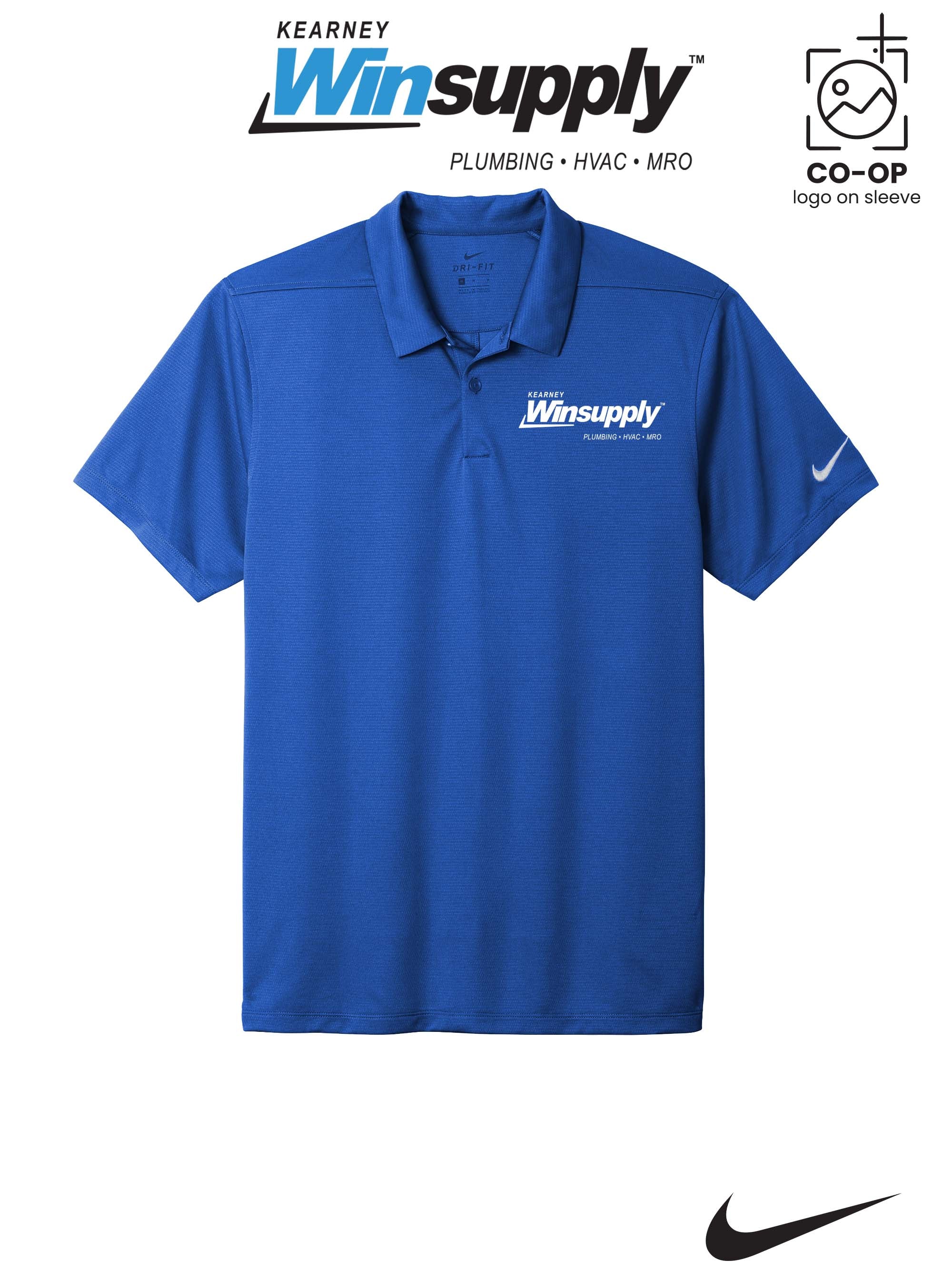 Nike Dry Essential Solid Polo - Kearney Winsupply