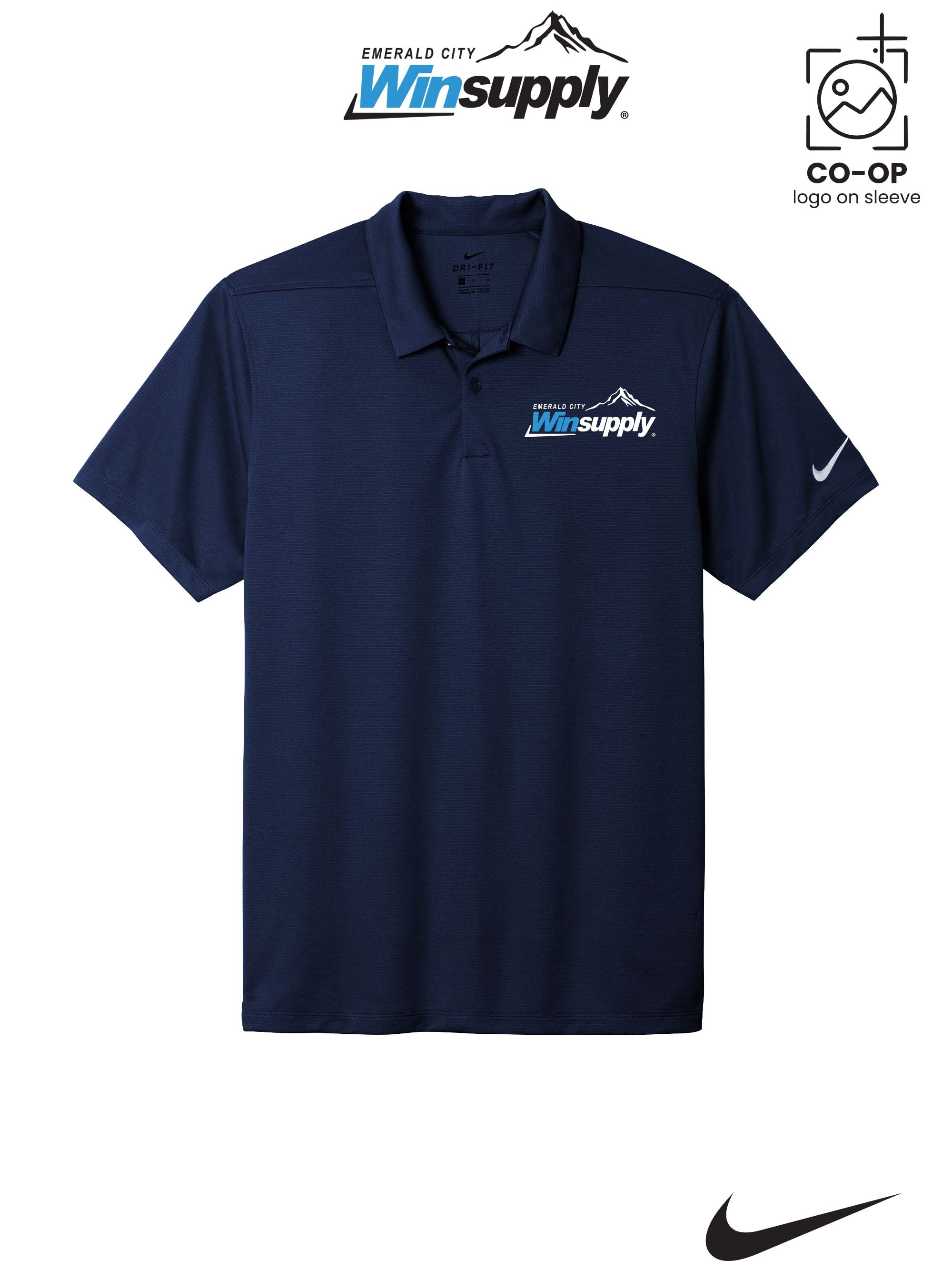 Nike Dry Essential Solid Polo - Winsupply Emerald City