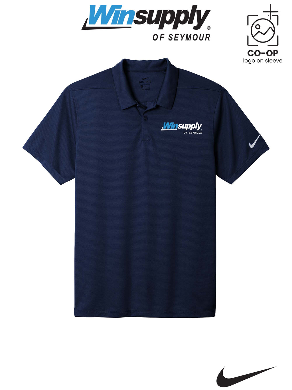 Nike Dry Essential Solid Polo - Winsupply of Seymour IN