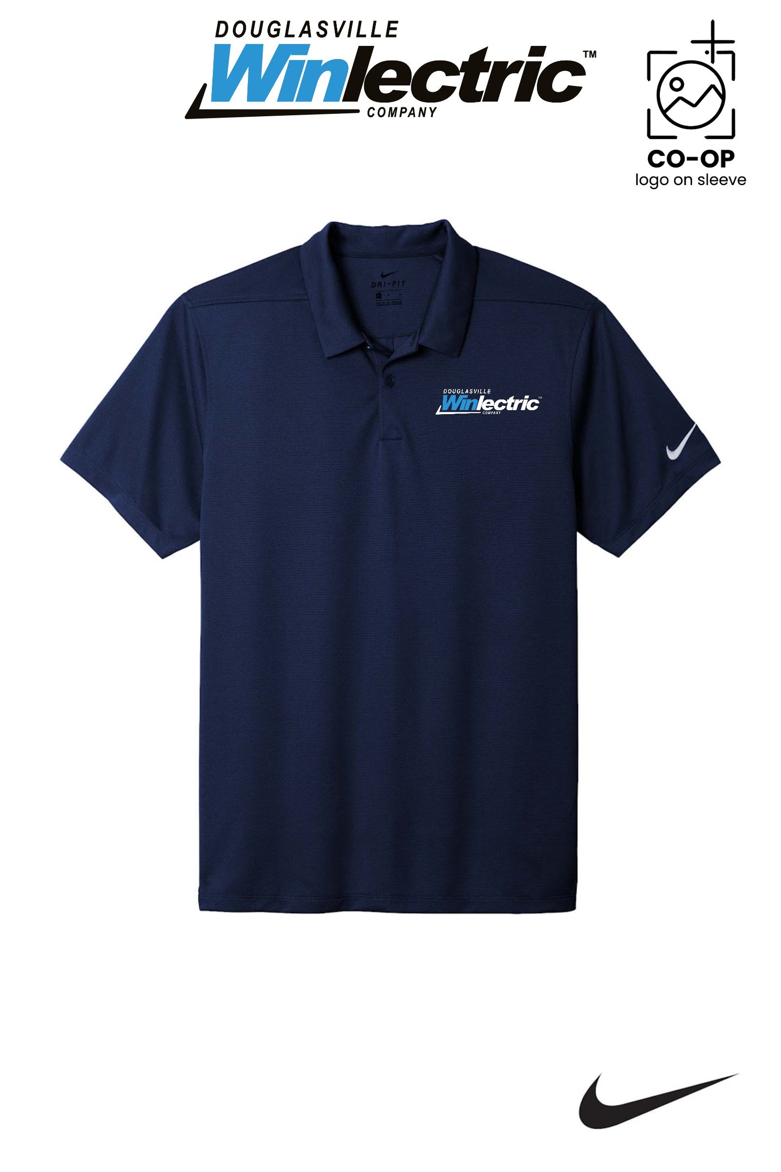 Nike Dry Essential Solid Polo - Douglasville Winlectric