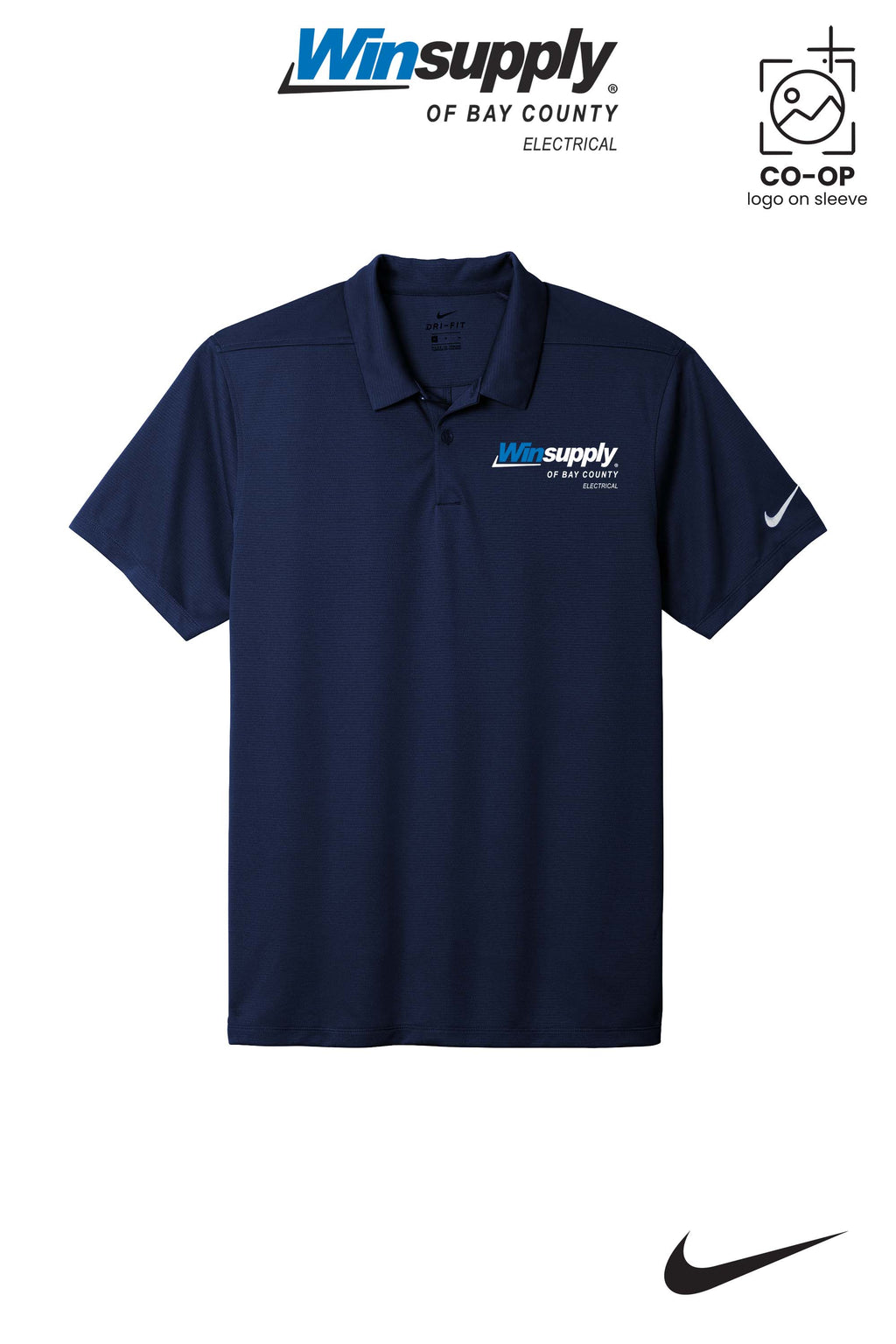 Nike Dry Essential Solid Polo - Winsupply Bay County FL
