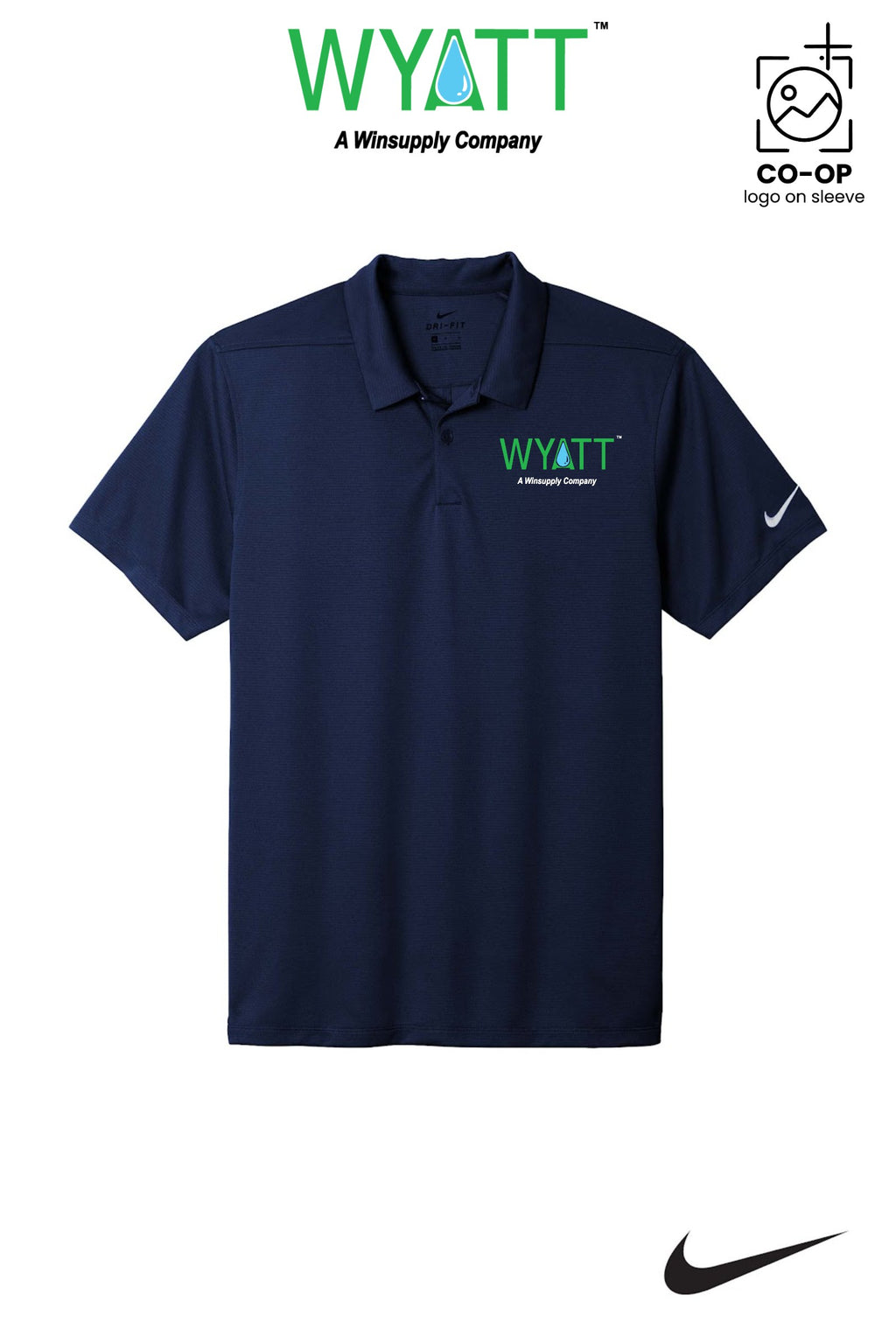 Nike Dry Essential Solid Polo - Wyatt Irrigation of Santa Rosa