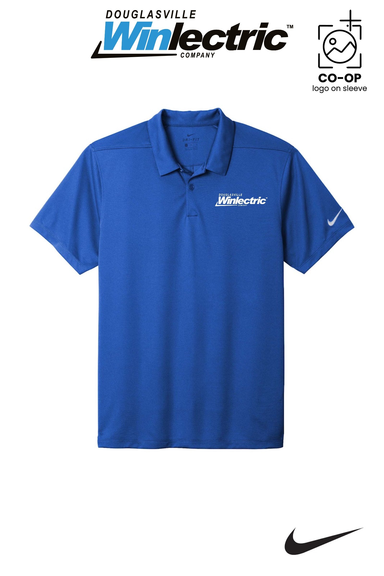 Nike Dry Essential Solid Polo - Douglasville Winlectric