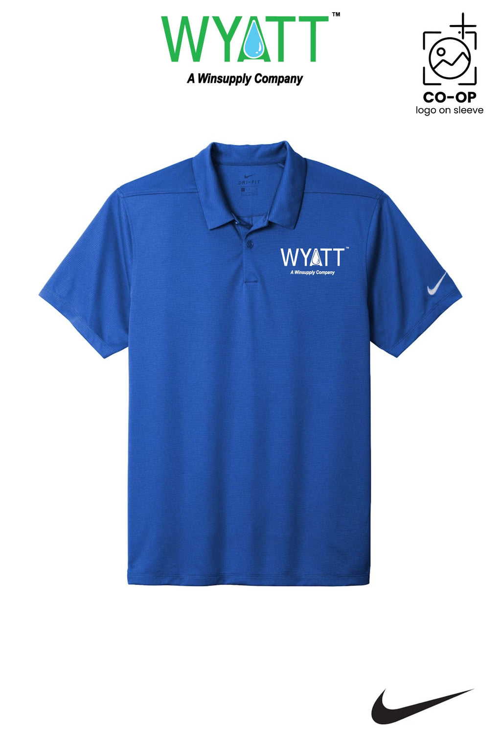 Nike Dry Essential Solid Polo - Wyatt Irrigation of Santa Rosa