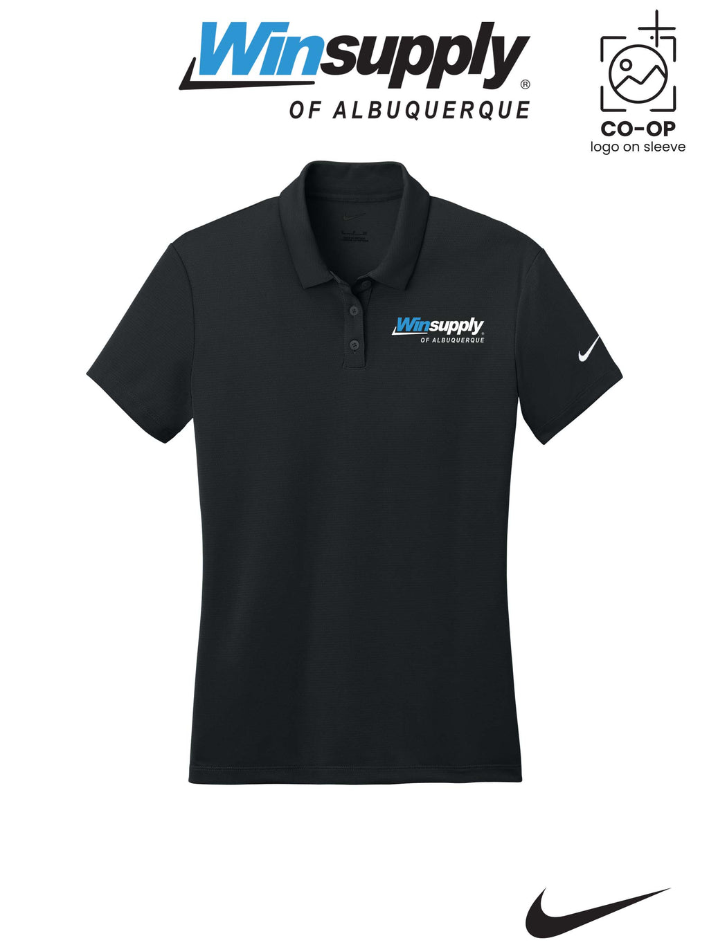 Nike Womens Dry Essential Solid Polo - Winsupply of Albuquerque