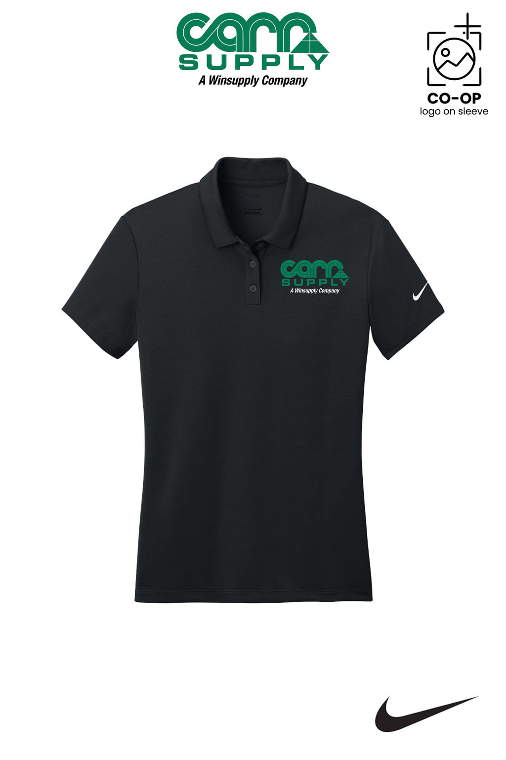 Nike Womens Dry Essential Solid Polo - Carr Supply - Lancaster