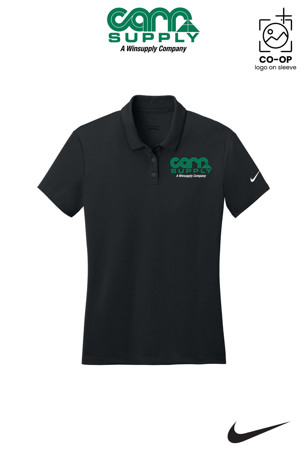 Nike Womens Dry Essential Solid Polo - Carr Supply - Xenia