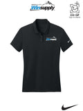 Nike Womens Dry Essential Solid Polo - Winsupply Emerald City