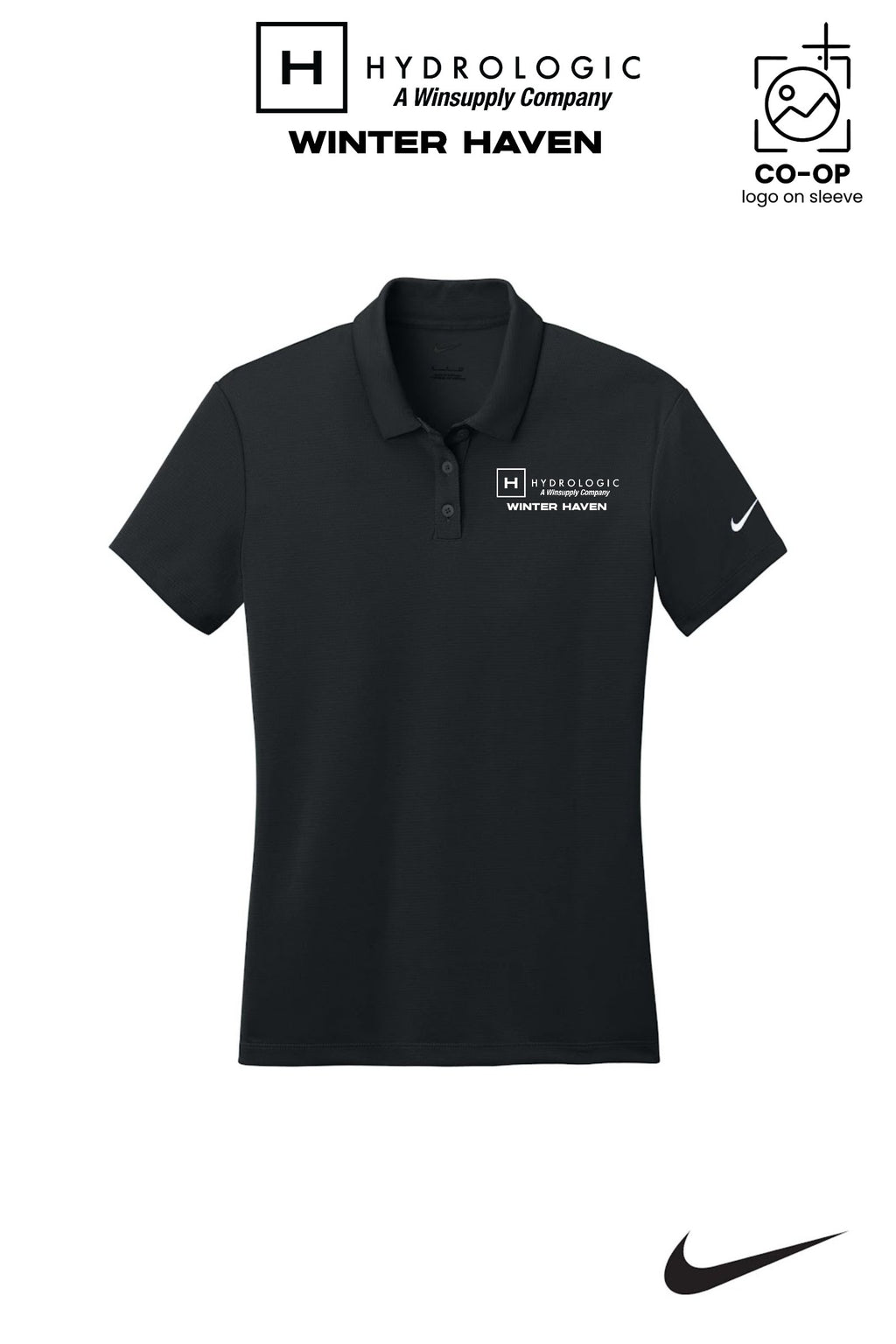 Nike Womens Dry Essential Solid Polo - Winsupply of Winter Haven