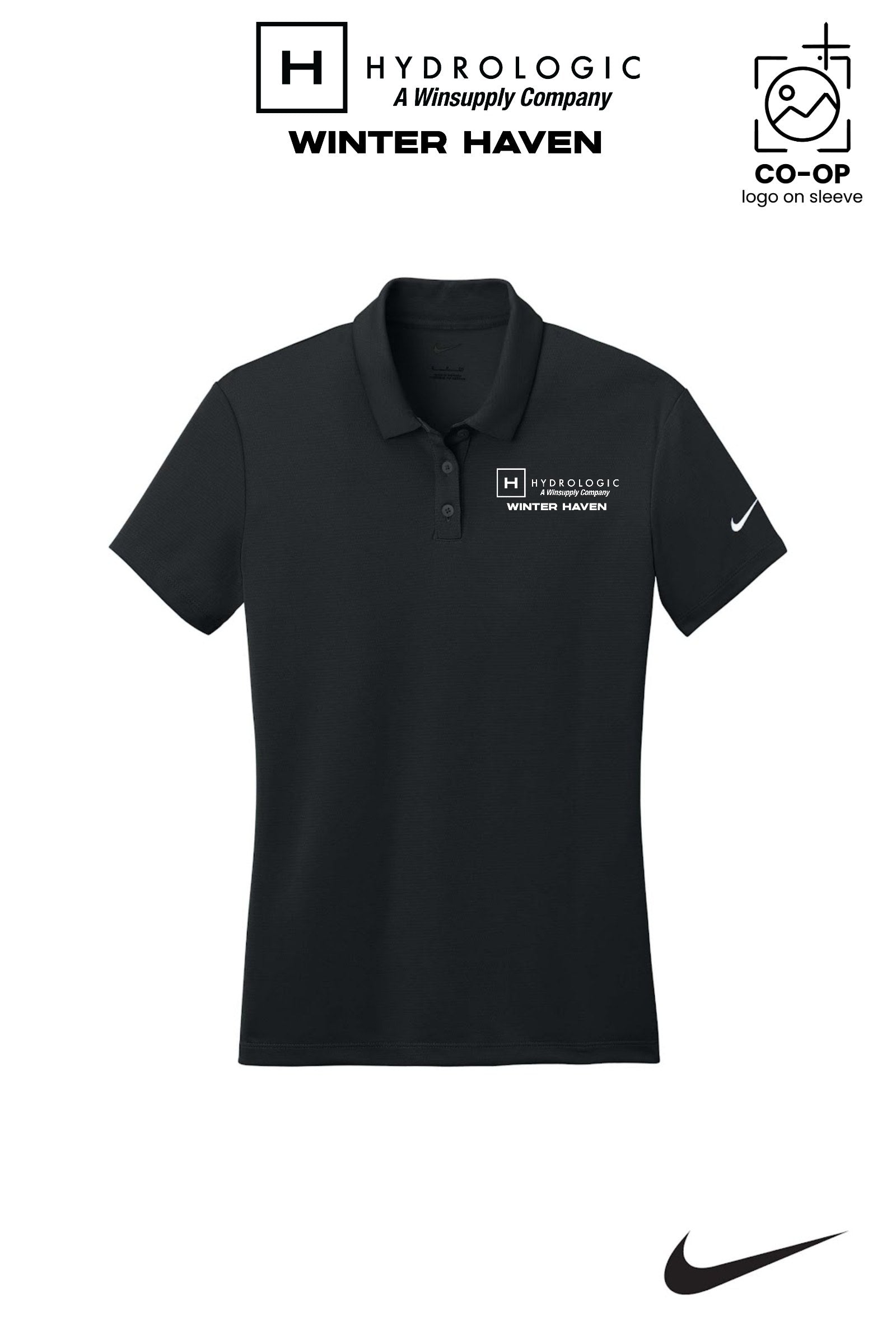 Nike Womens Dry Essential Solid Polo - Winsupply of Winter Haven