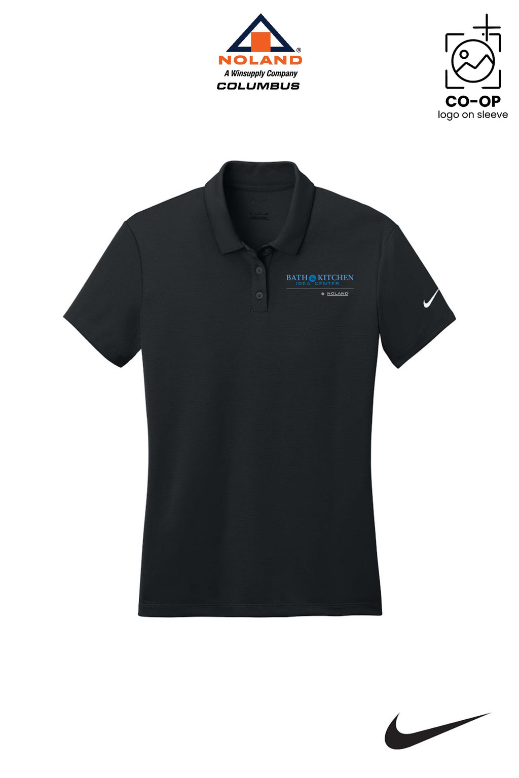Nike Womens Dry Essential Solid Polo - Columbus Noland