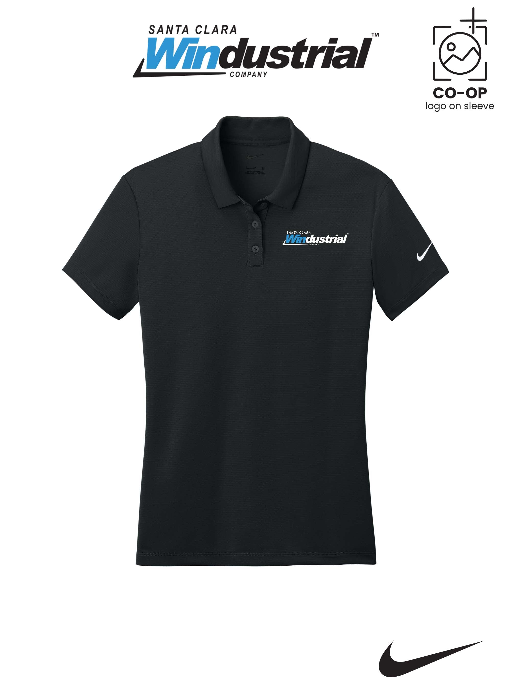 Nike Womens Dry Essential Solid Polo - Santa Clara Windustrial