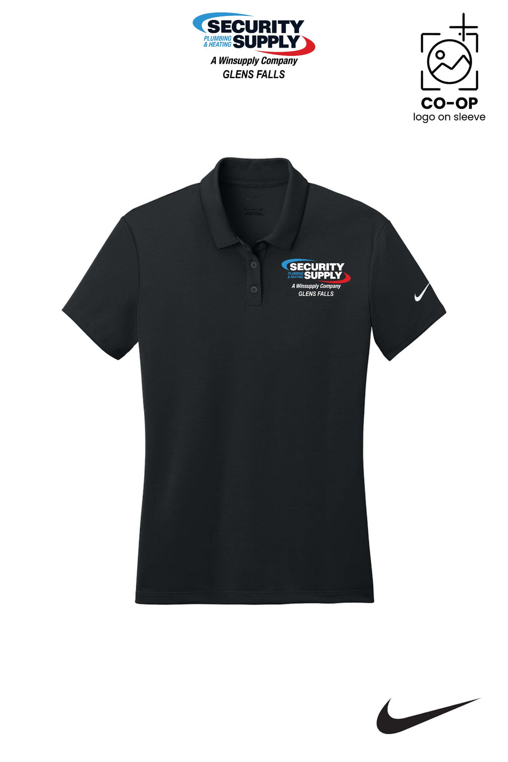 Nike Womens Dry Essential Solid Polo - SPHS Glens Falls