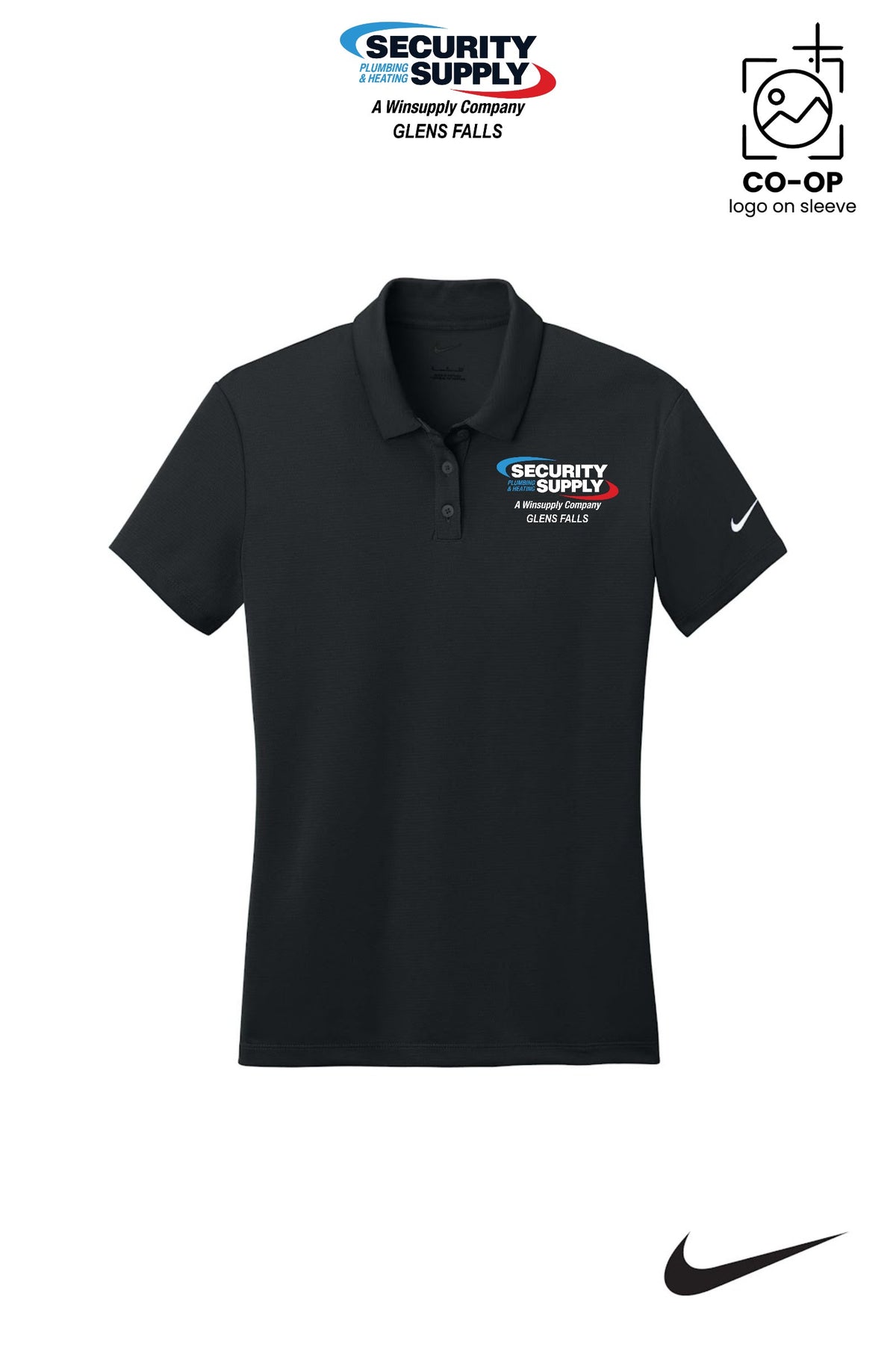Nike Womens Dry Essential Solid Polo - SPHS Glens Falls