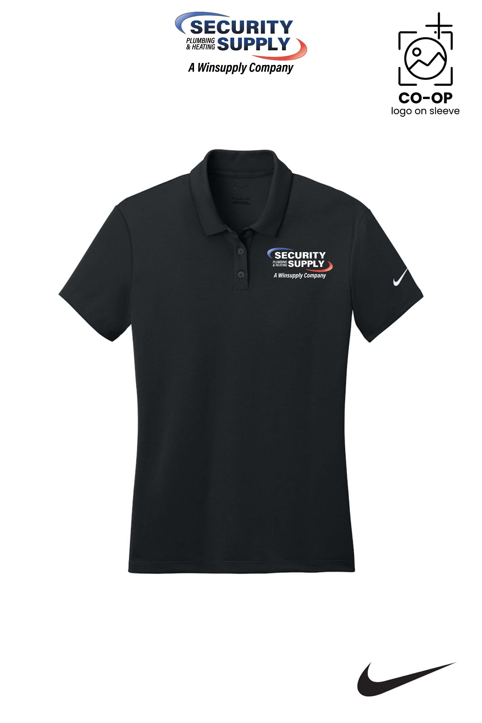 Nike Womens Dry Essential Solid Polo - SPHS Watertown
