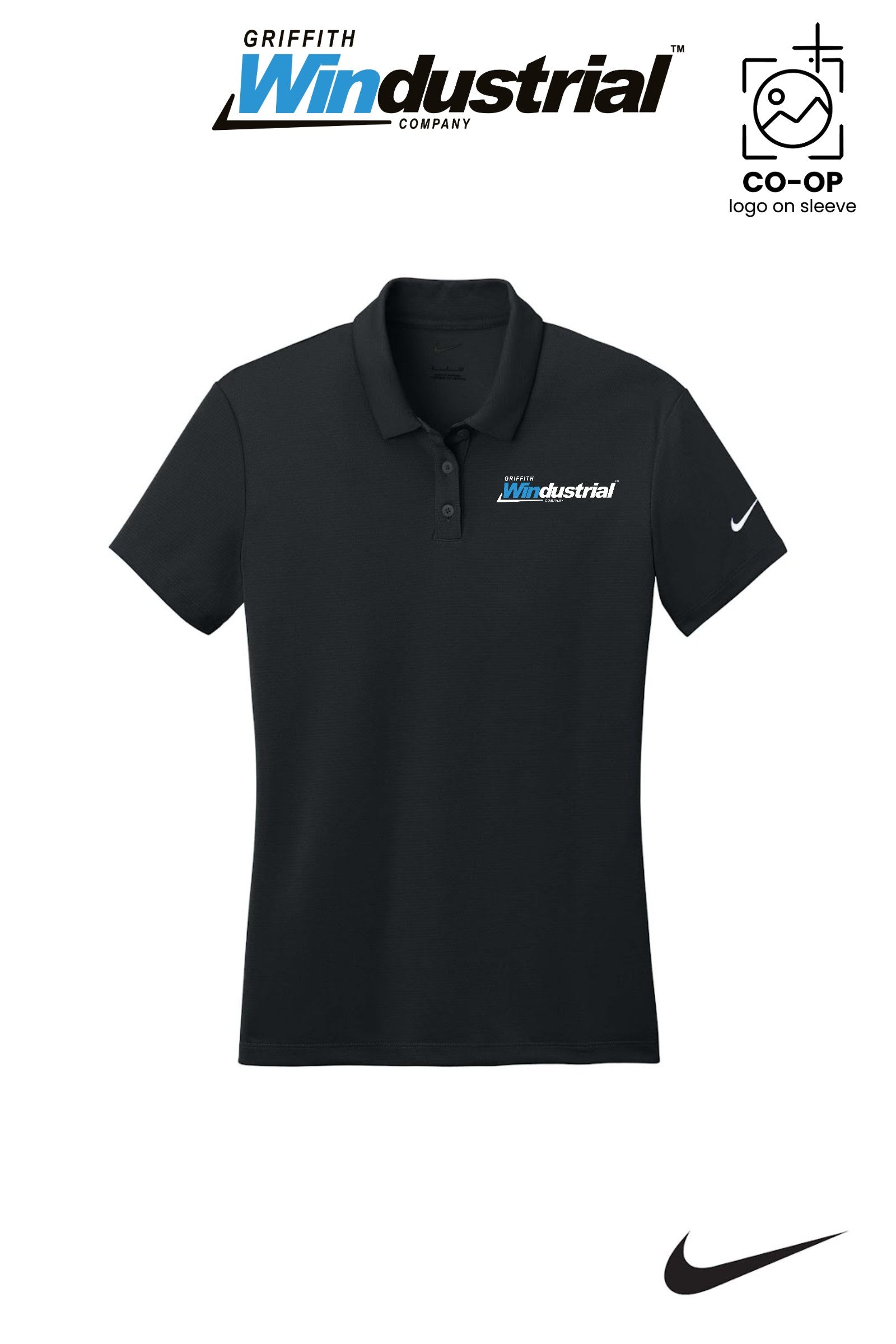Nike Womens Dry Essential Solid Polo - Griffith Windustrial