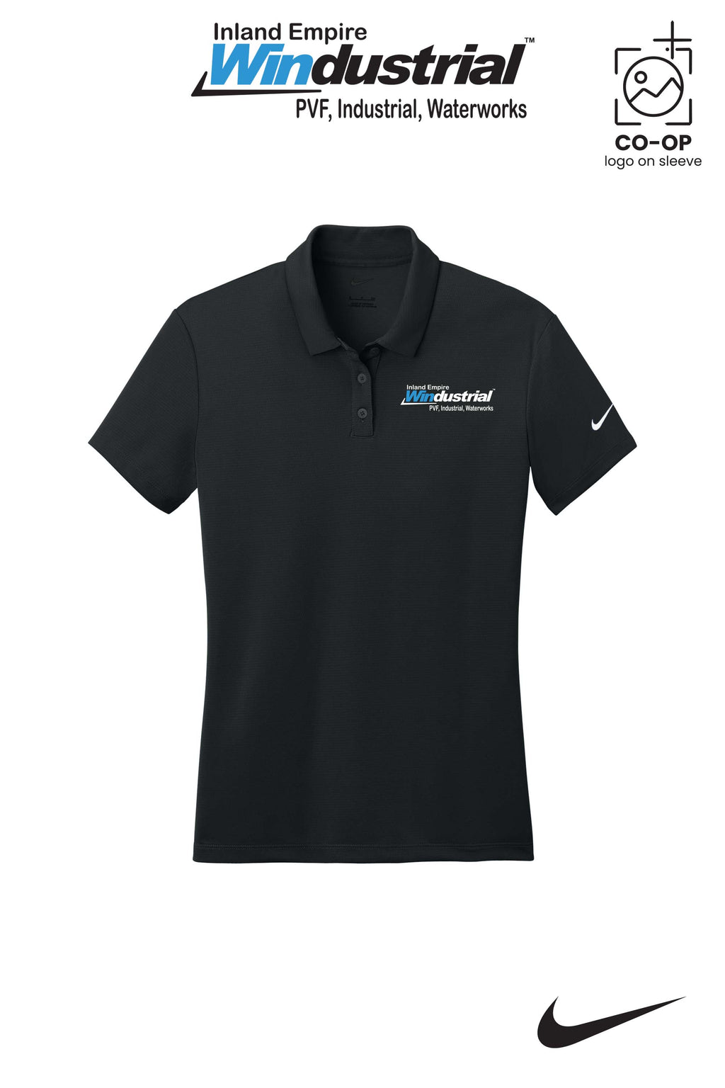 Nike Womens Dry Essential Solid Polo - Inland Empire Windustrial