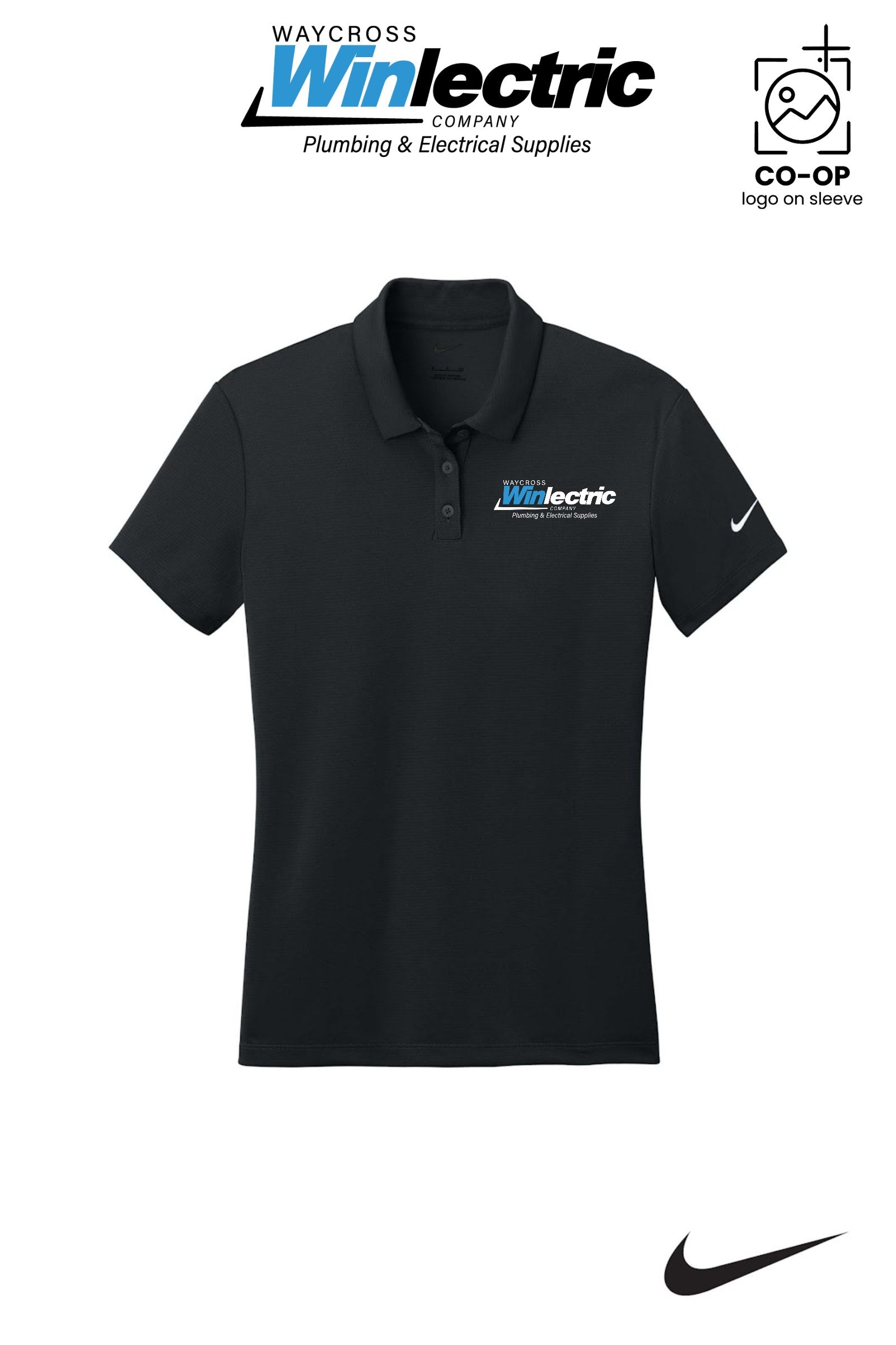 Nike Womens Dry Essential Solid Polo - Waycross Winlectric