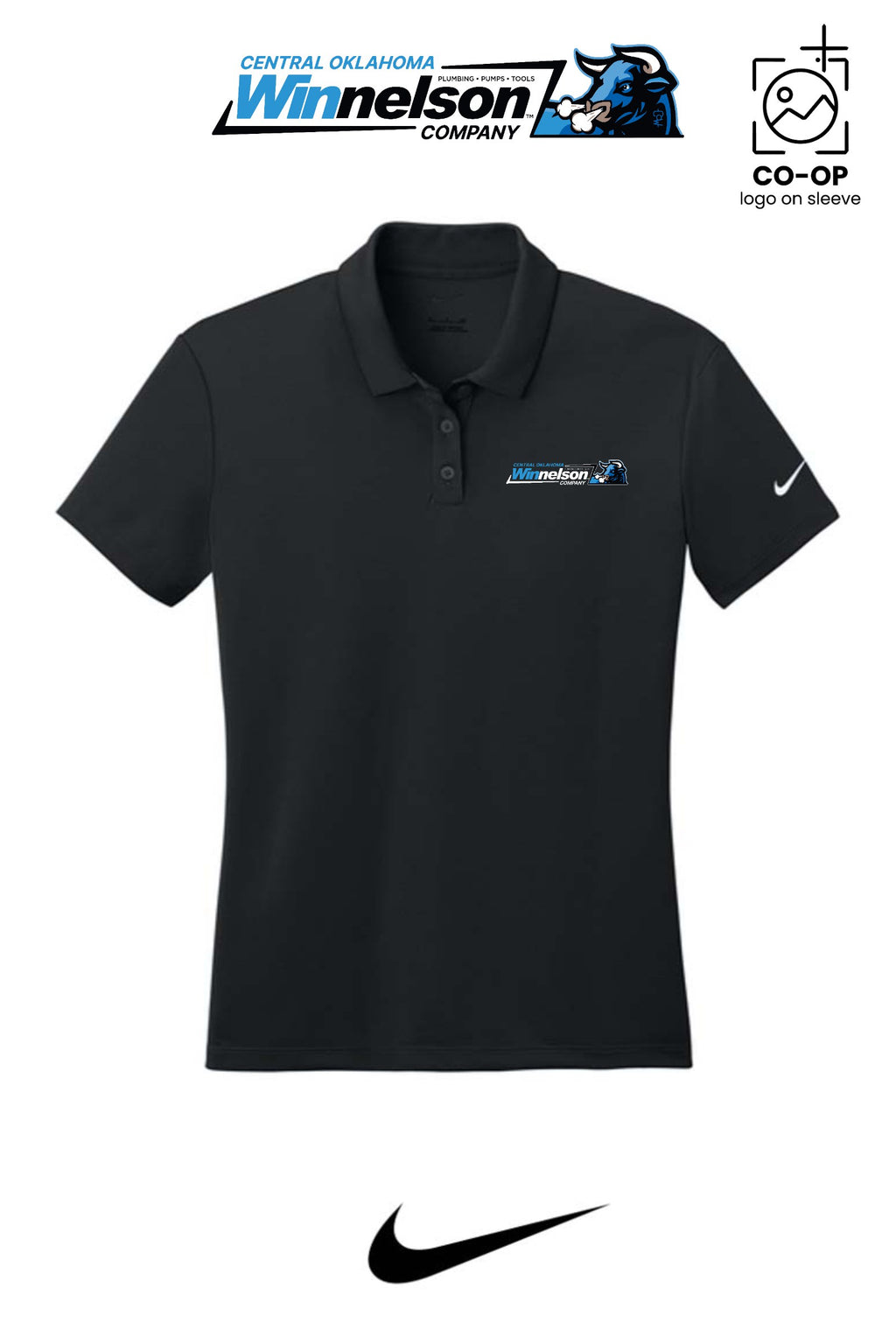 Nike Womens Dry Essential Solid Polo - Winnelson Central Oklahoma