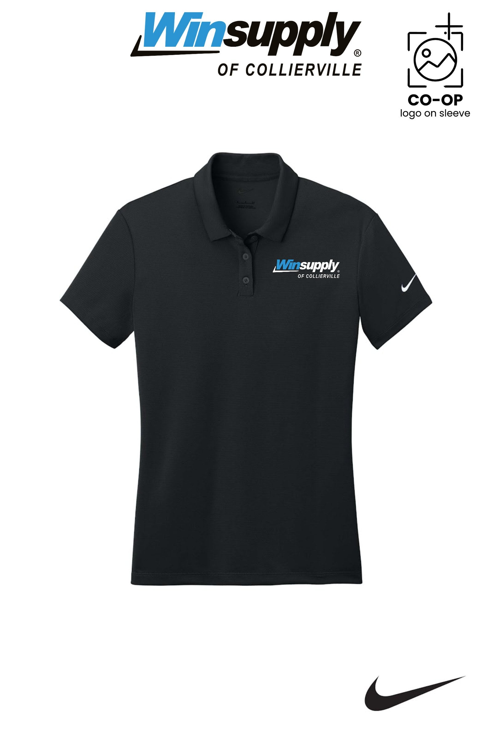 Nike Womens Dry Essential Solid Polo - Winston Salem Noland