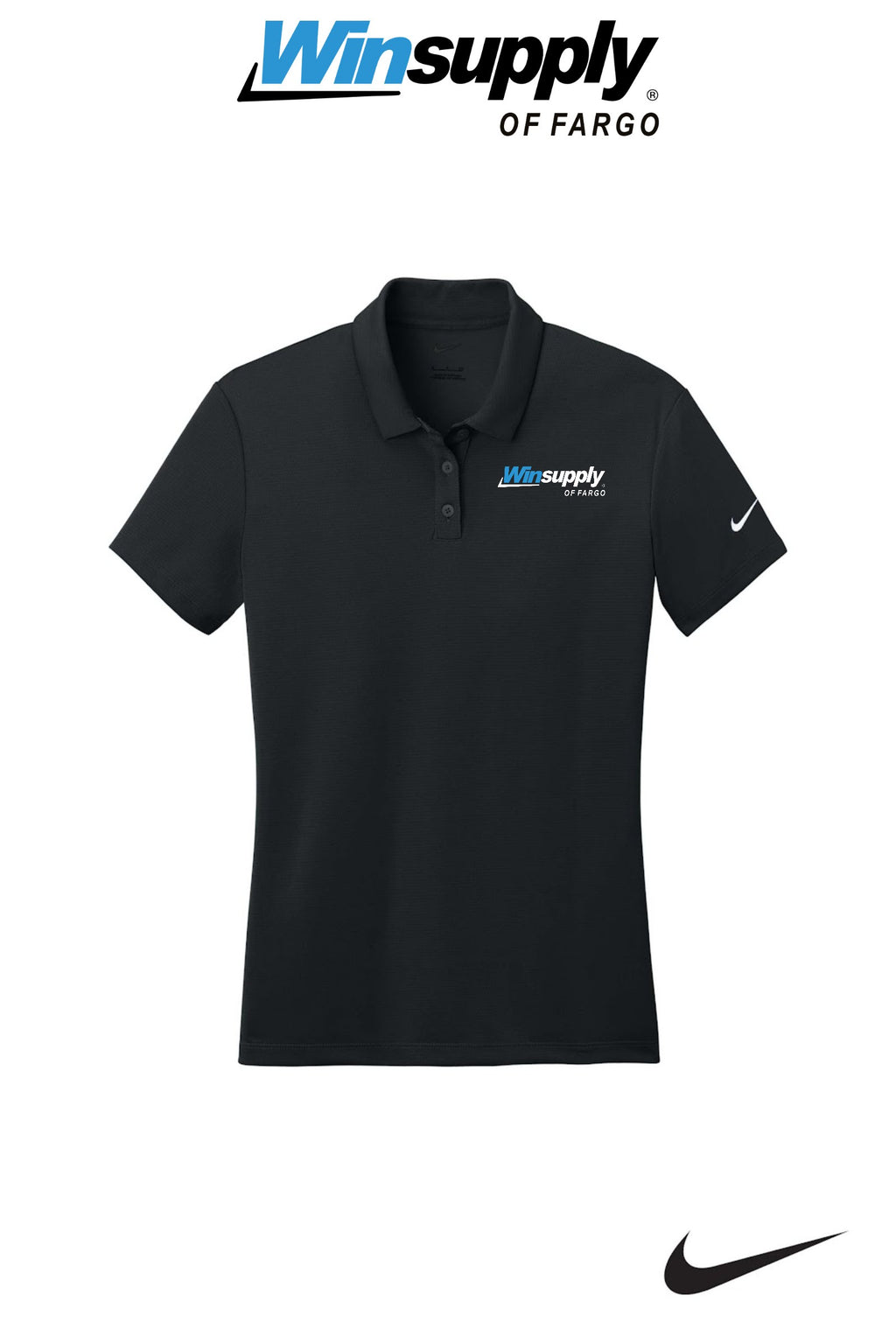 Nike Womens Dry Essential Solid Polo - Winsupply of Fargo