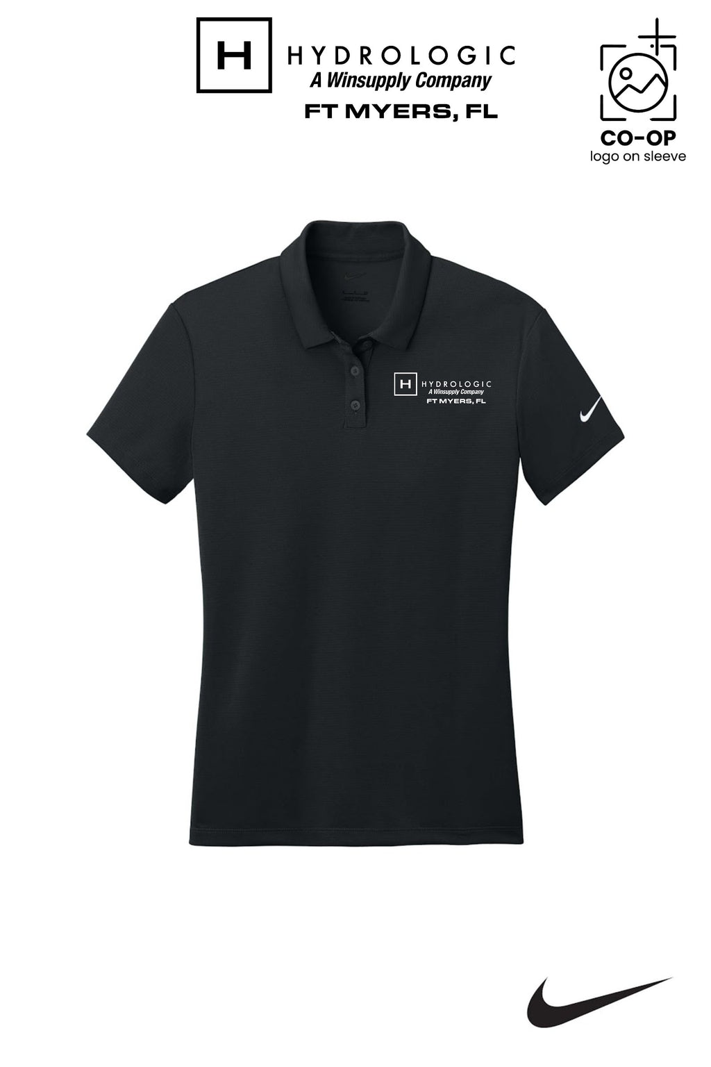 Nike Womens Dry Essential Solid Polo - Winsupply Ft Myers FL Co.