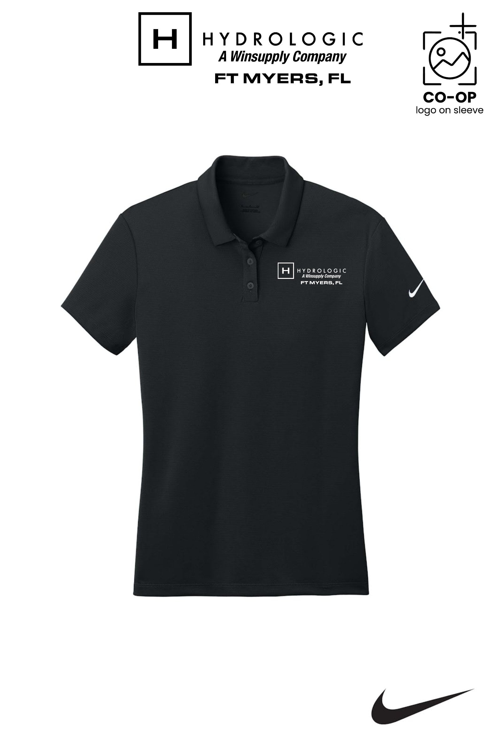 Nike Womens Dry Essential Solid Polo - Winsupply Ft Myers FL Co.