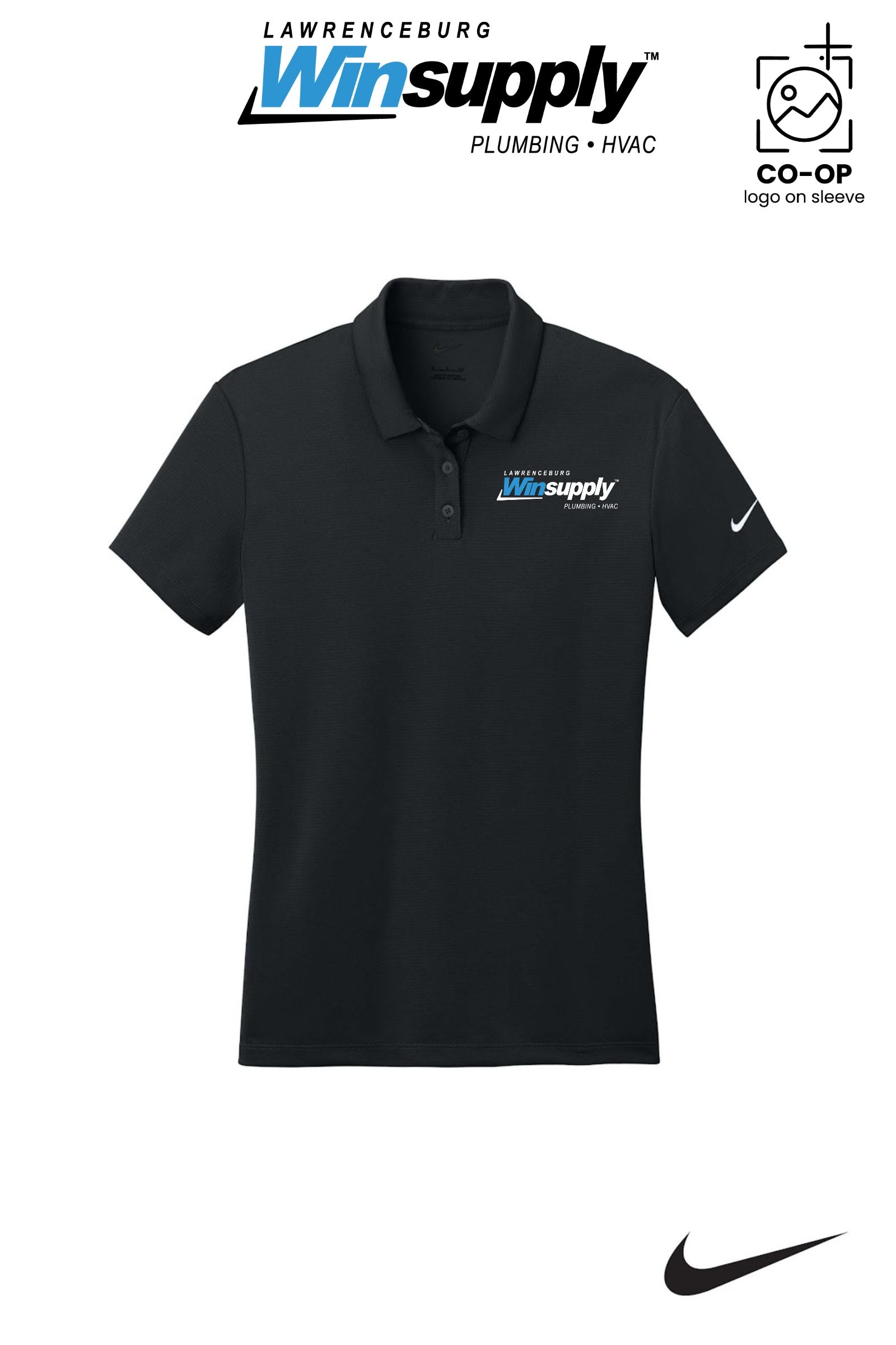 Nike Womens Dry Essential Solid Polo - Lawrenceburg Winsupply