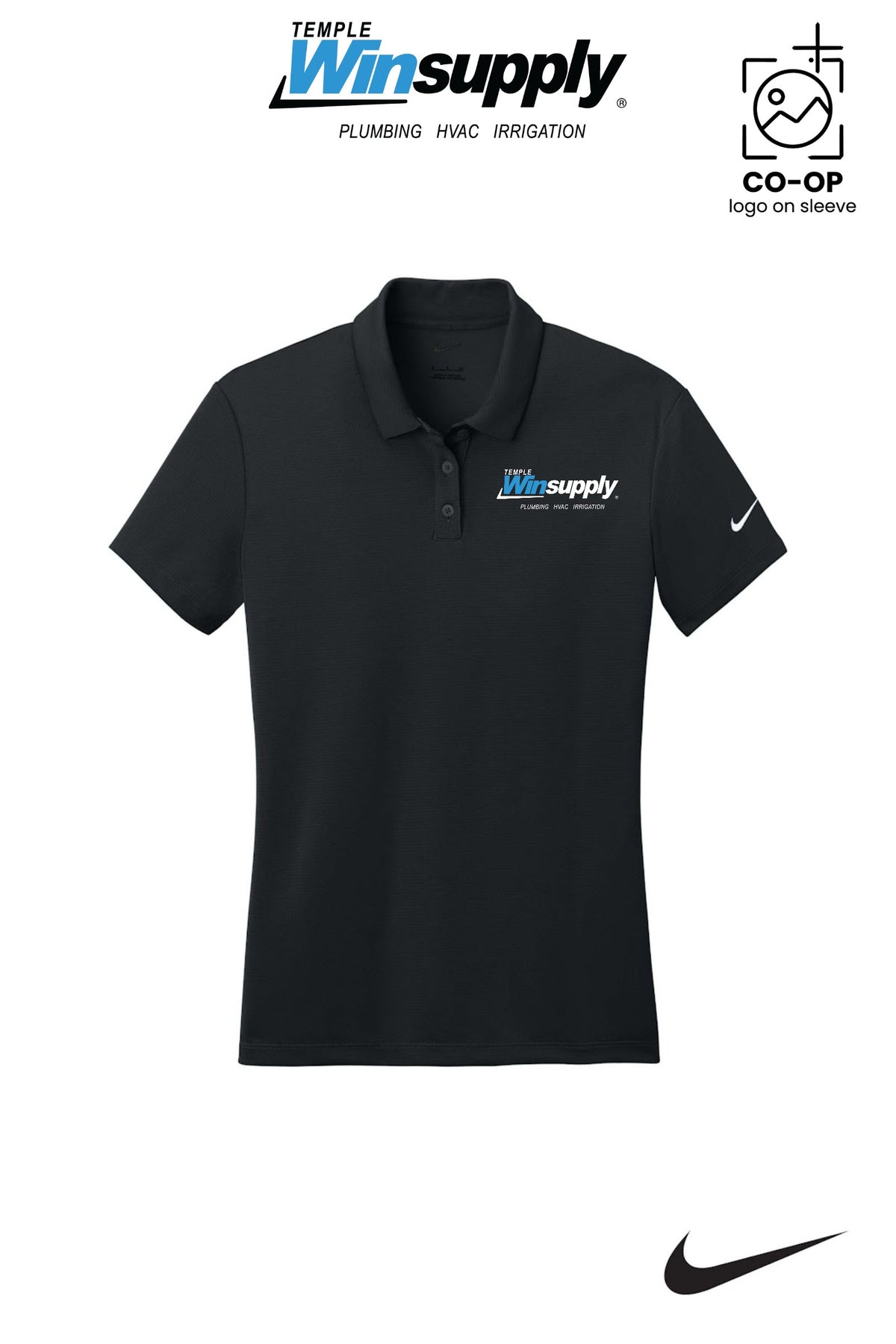 Nike Womens Dry Essential Solid Polo - Temple Winsupply