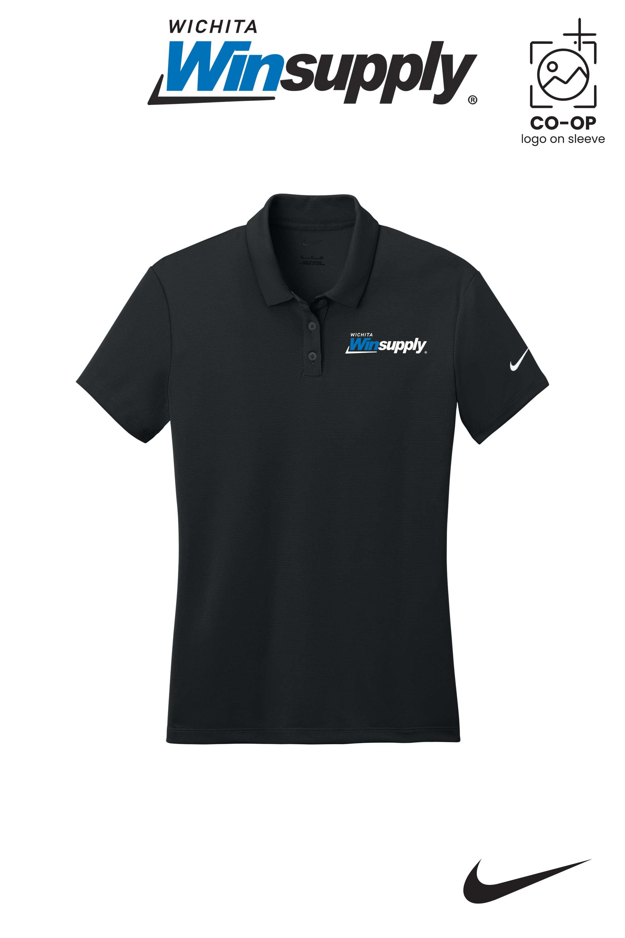 Nike Womens Dry Essential Solid Polo - Wichita Winsupply