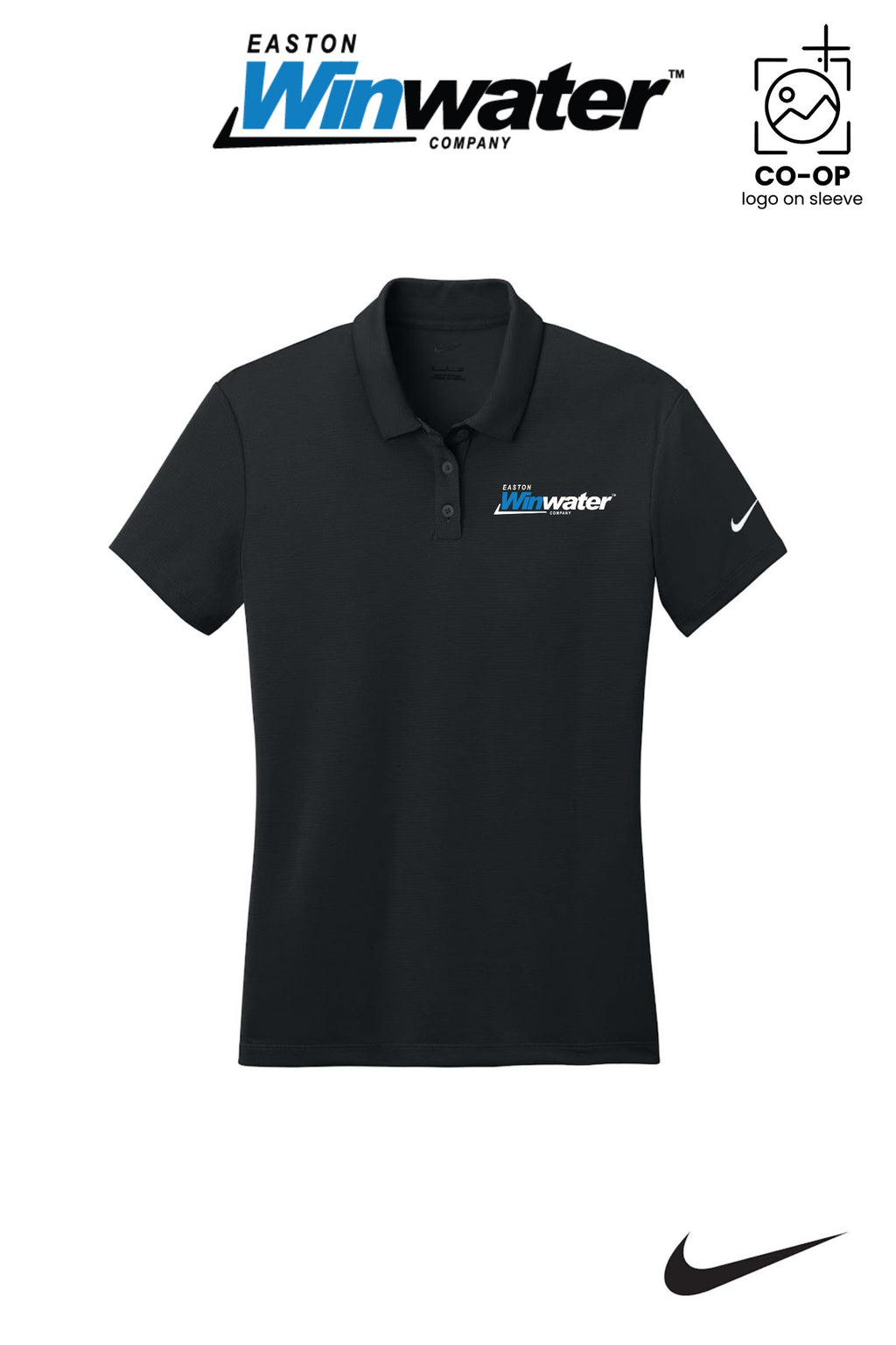 Nike Womens Dry Essential Solid Polo - Easton Winwater