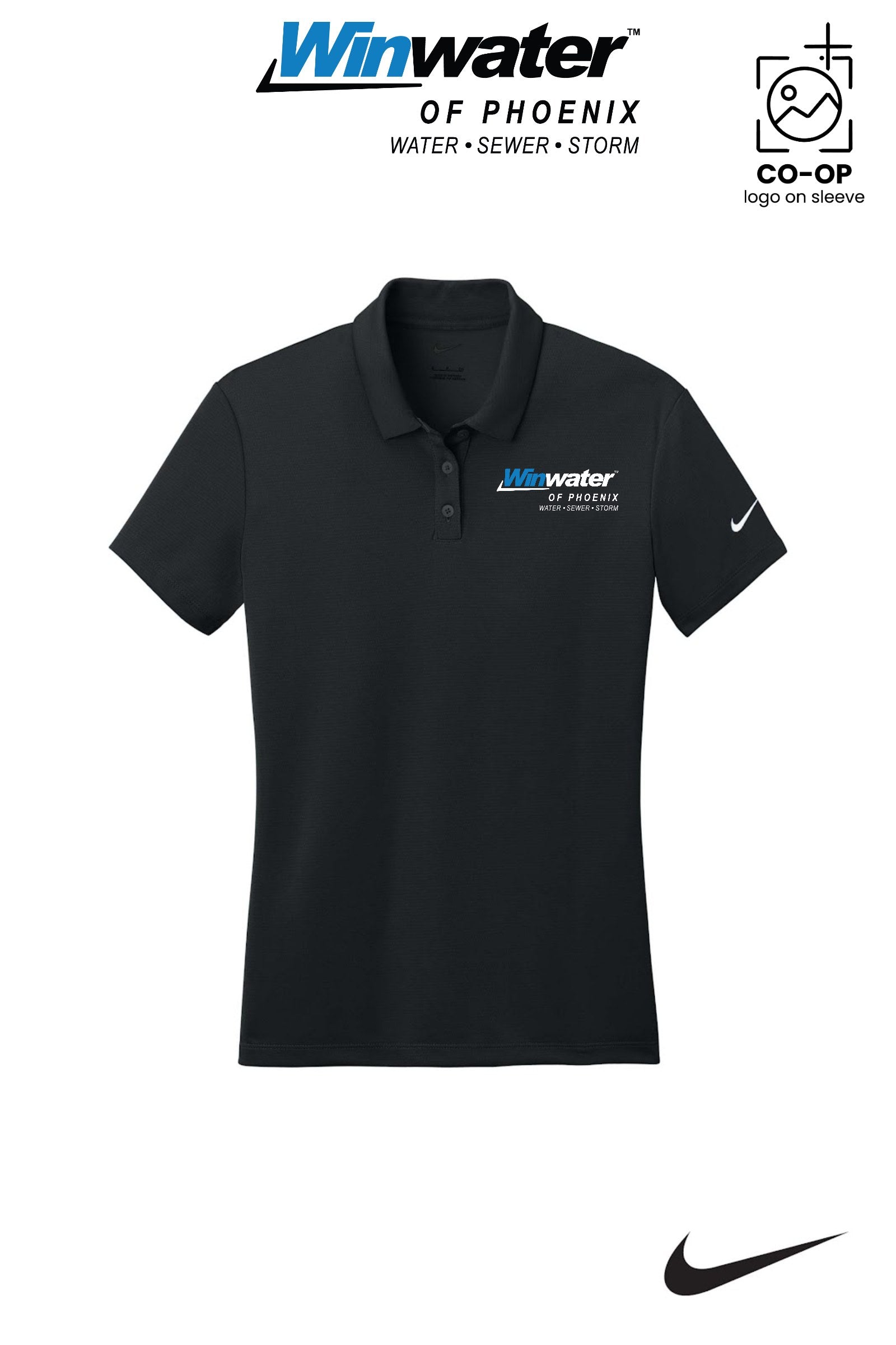 Nike Womens Dry Essential Solid Polo - Winwater of Phoenix