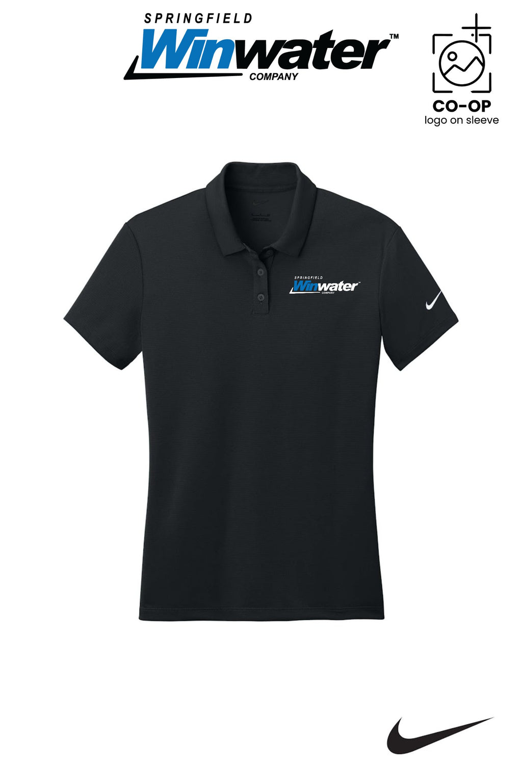 Nike Womens Dry Essential Solid Polo - Springfield Winwater