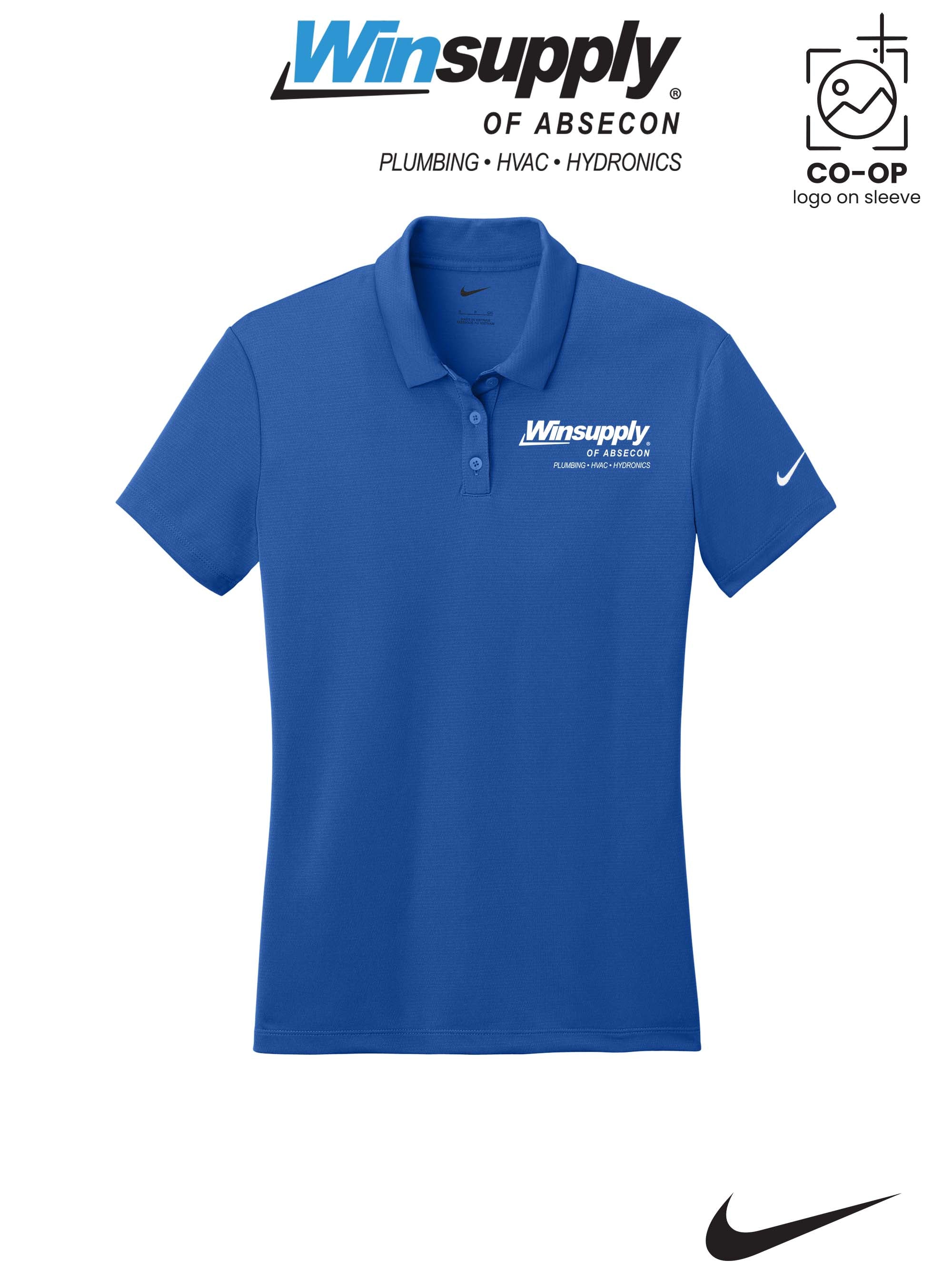 Nike Womens Dry Essential Solid Polo - Winsupply of Absecon
