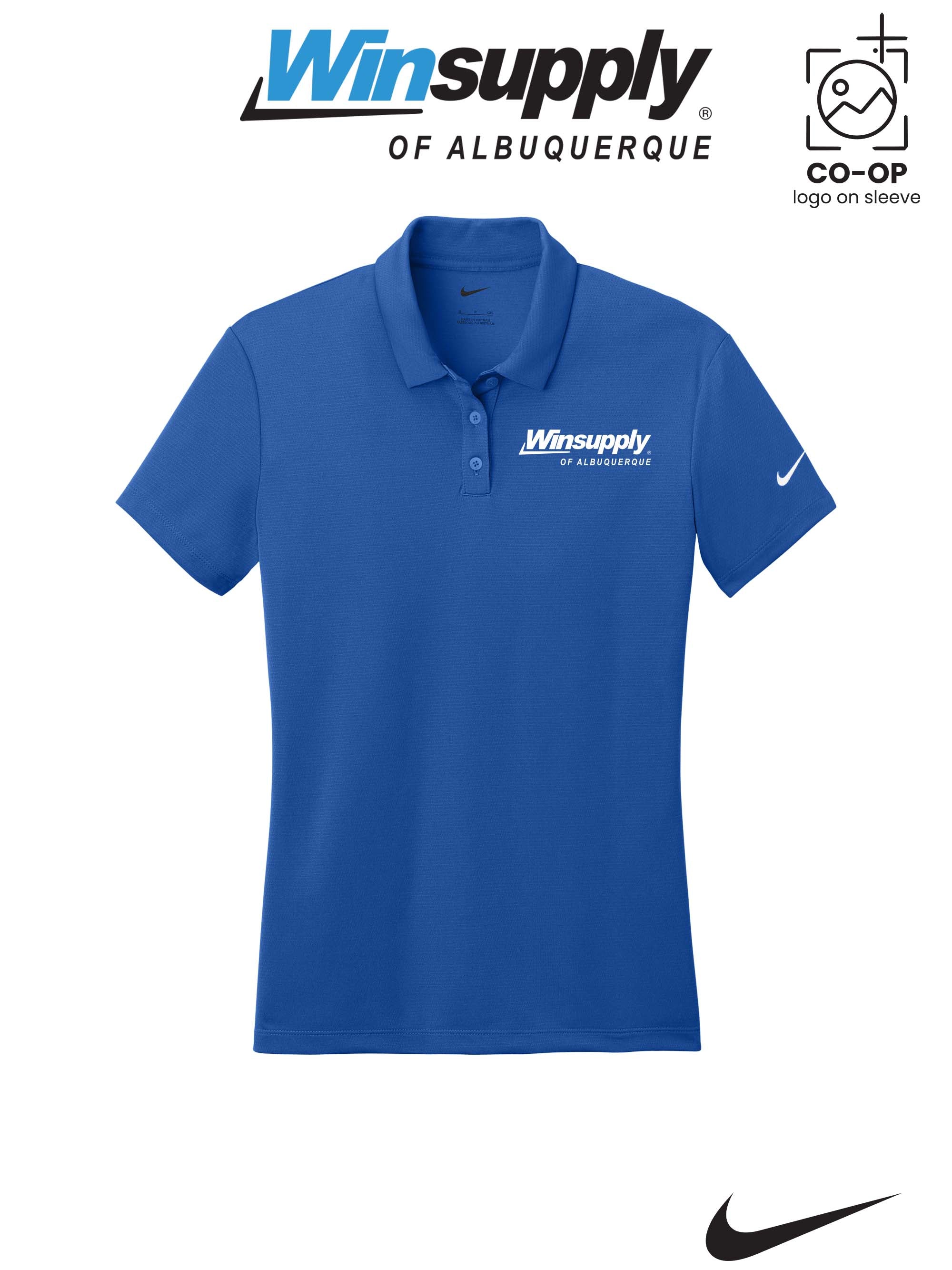 Nike Womens Dry Essential Solid Polo - Winsupply of Albuquerque