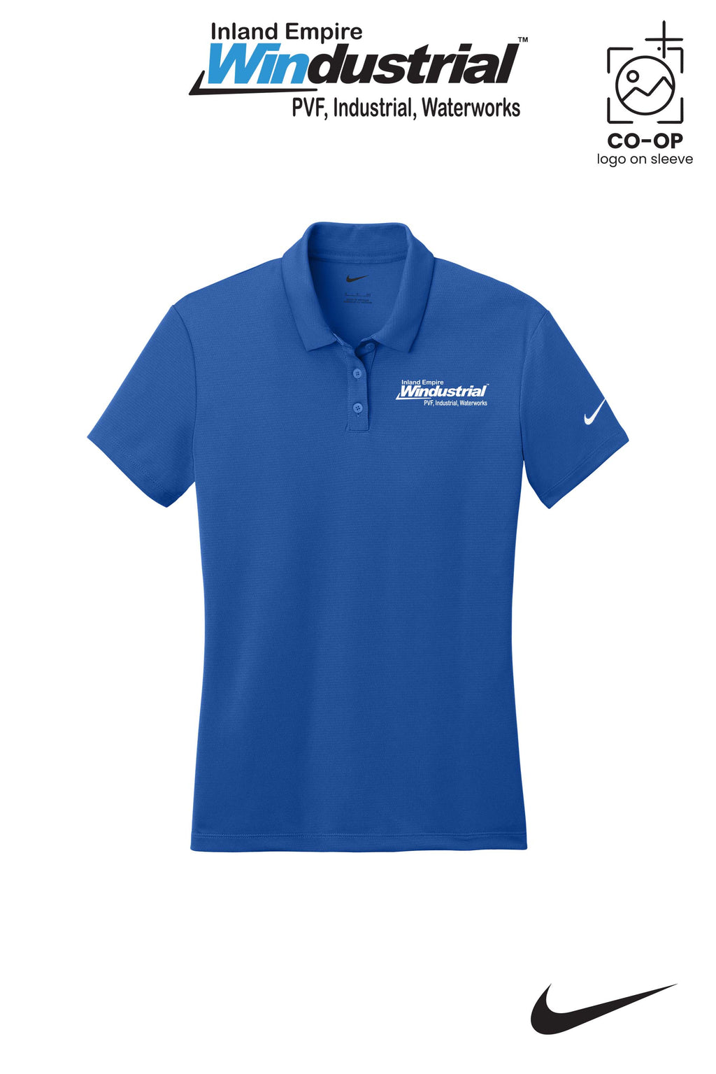 Nike Womens Dry Essential Solid Polo - Inland Empire Windustrial