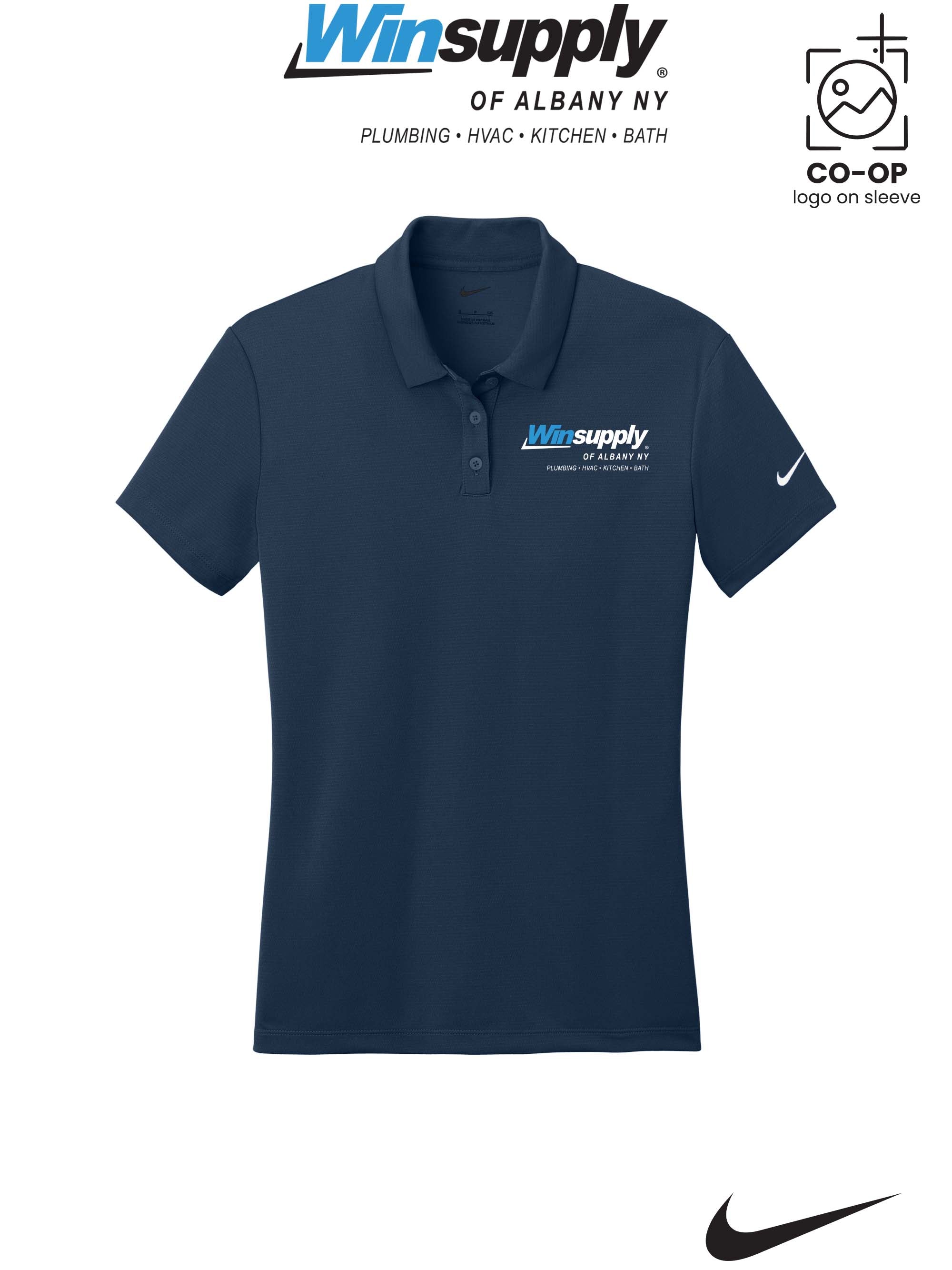 Nike Womens Dry Essential Solid Polo - Winsupply of Albany NY