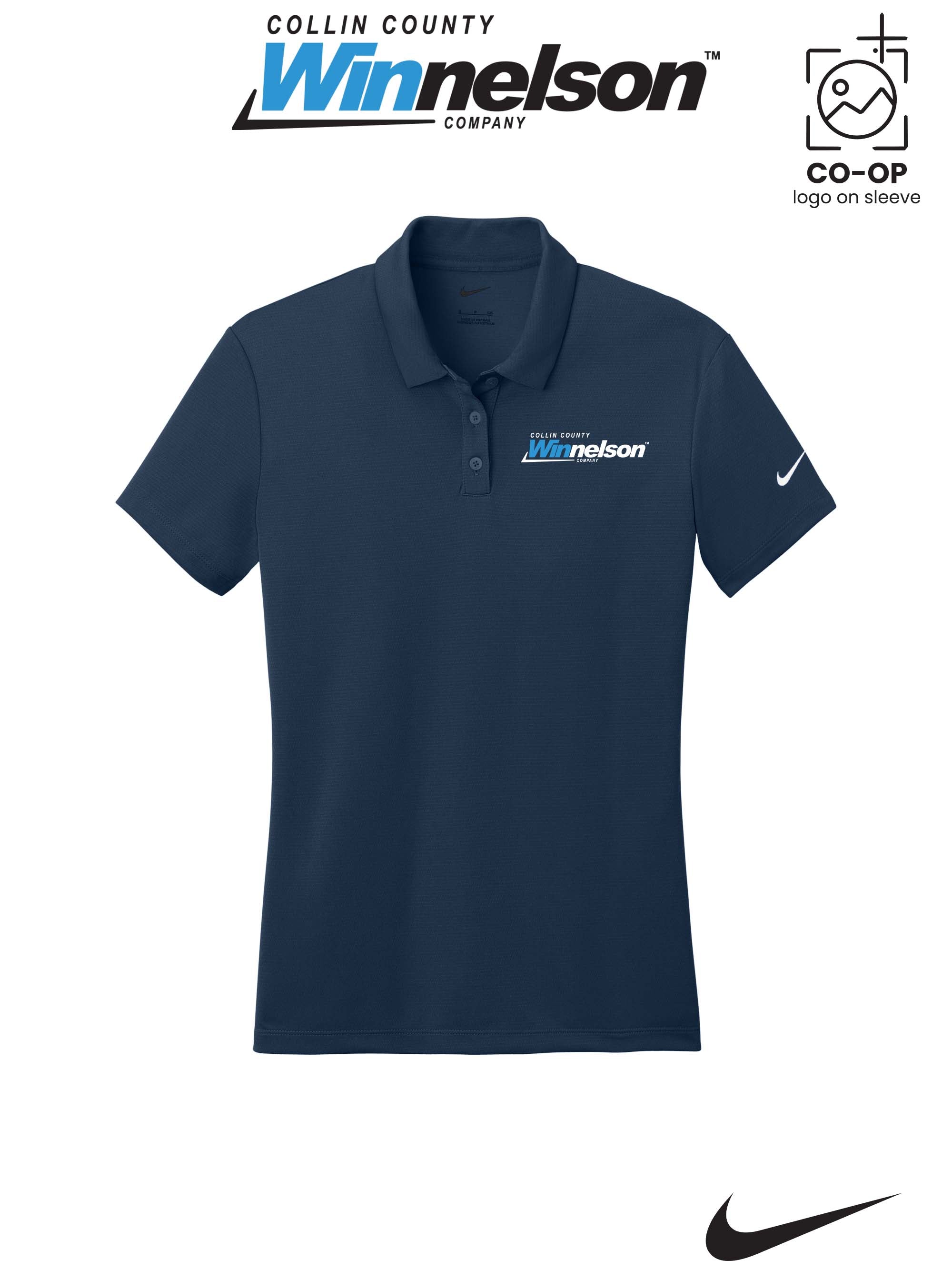Nike Womens Dry Essential Solid Polo - Collin County Winnelson