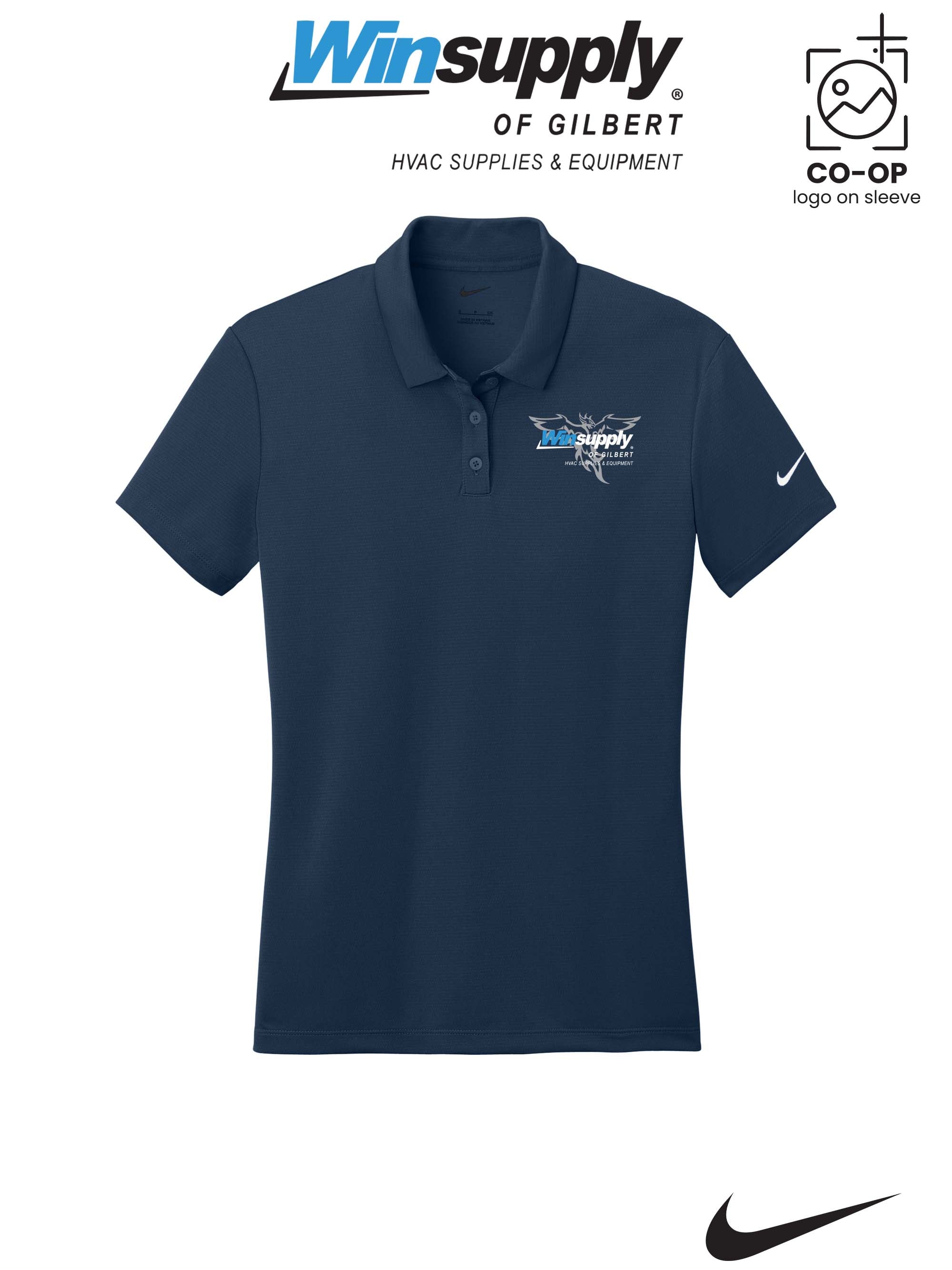 Nike Womens Dry Essential Solid Polo - Winsupply of Gilbert